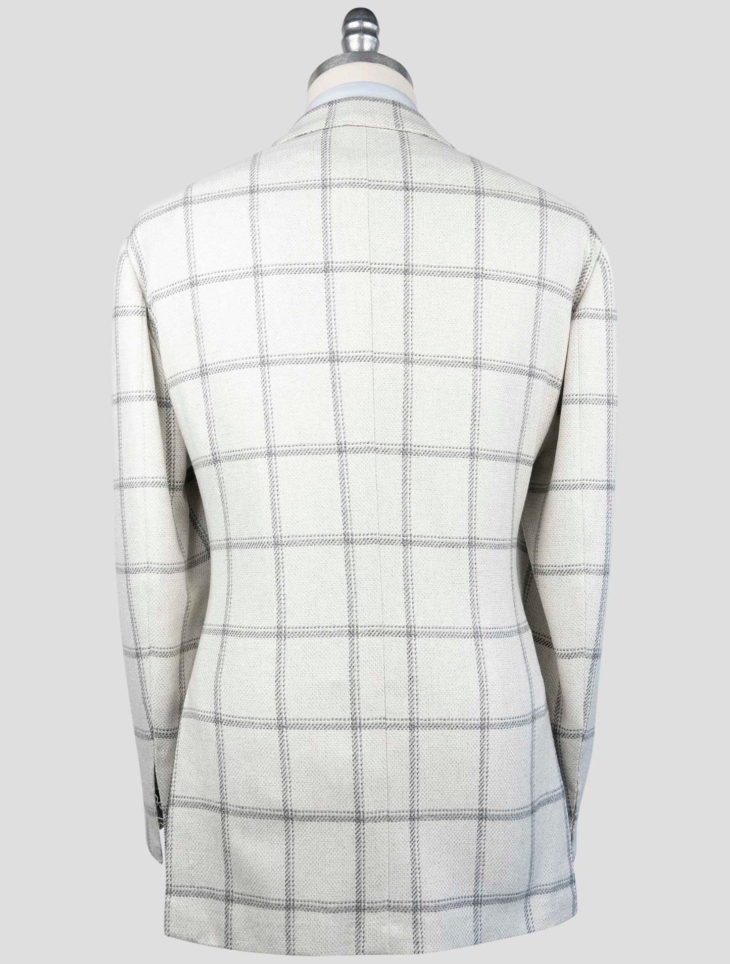 Kiton White Cashmere Blazer