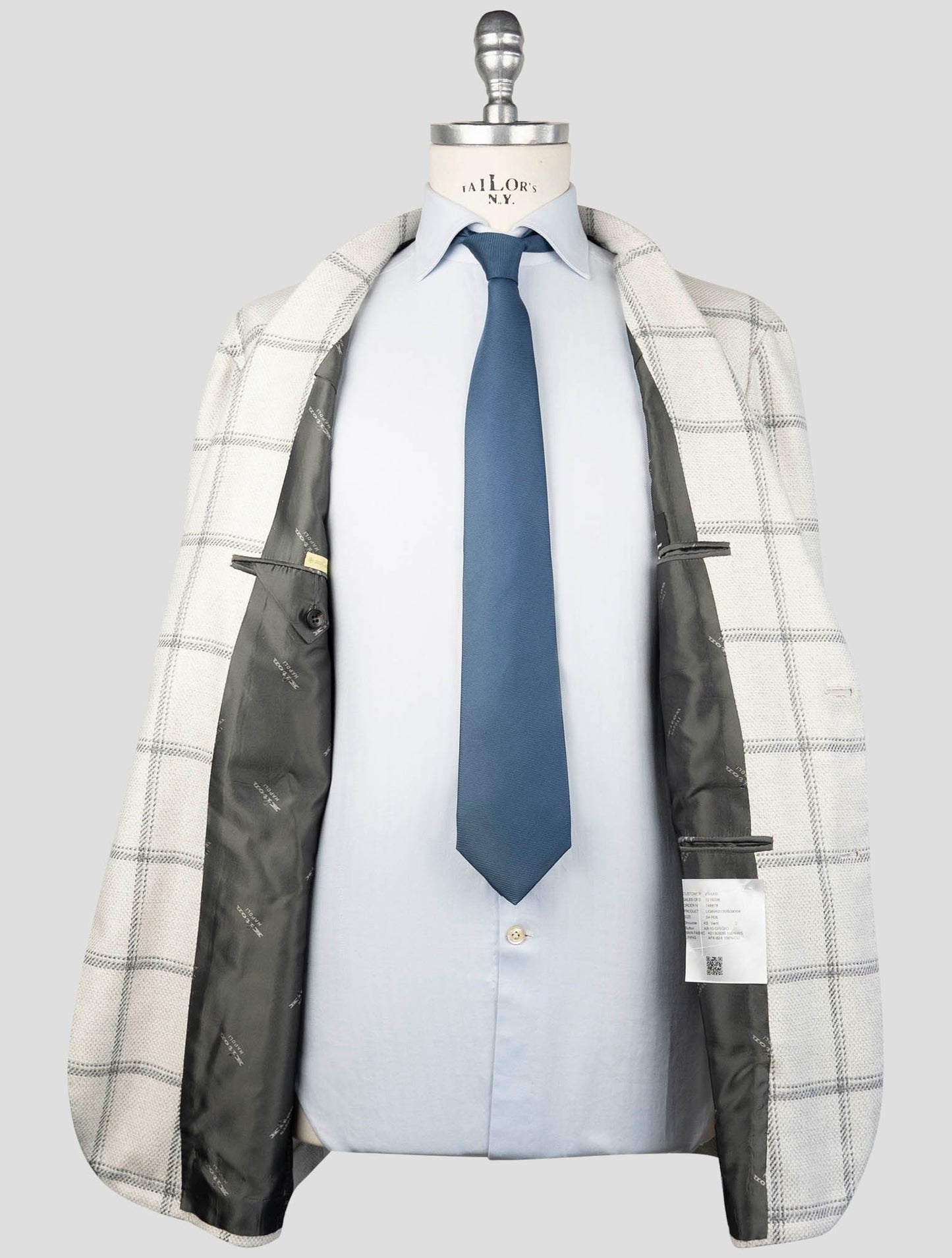 Kiton White Cashmere Blazer