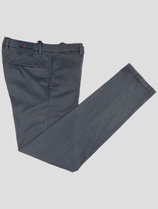 Kiton Blue Lyocell Ea Pants
