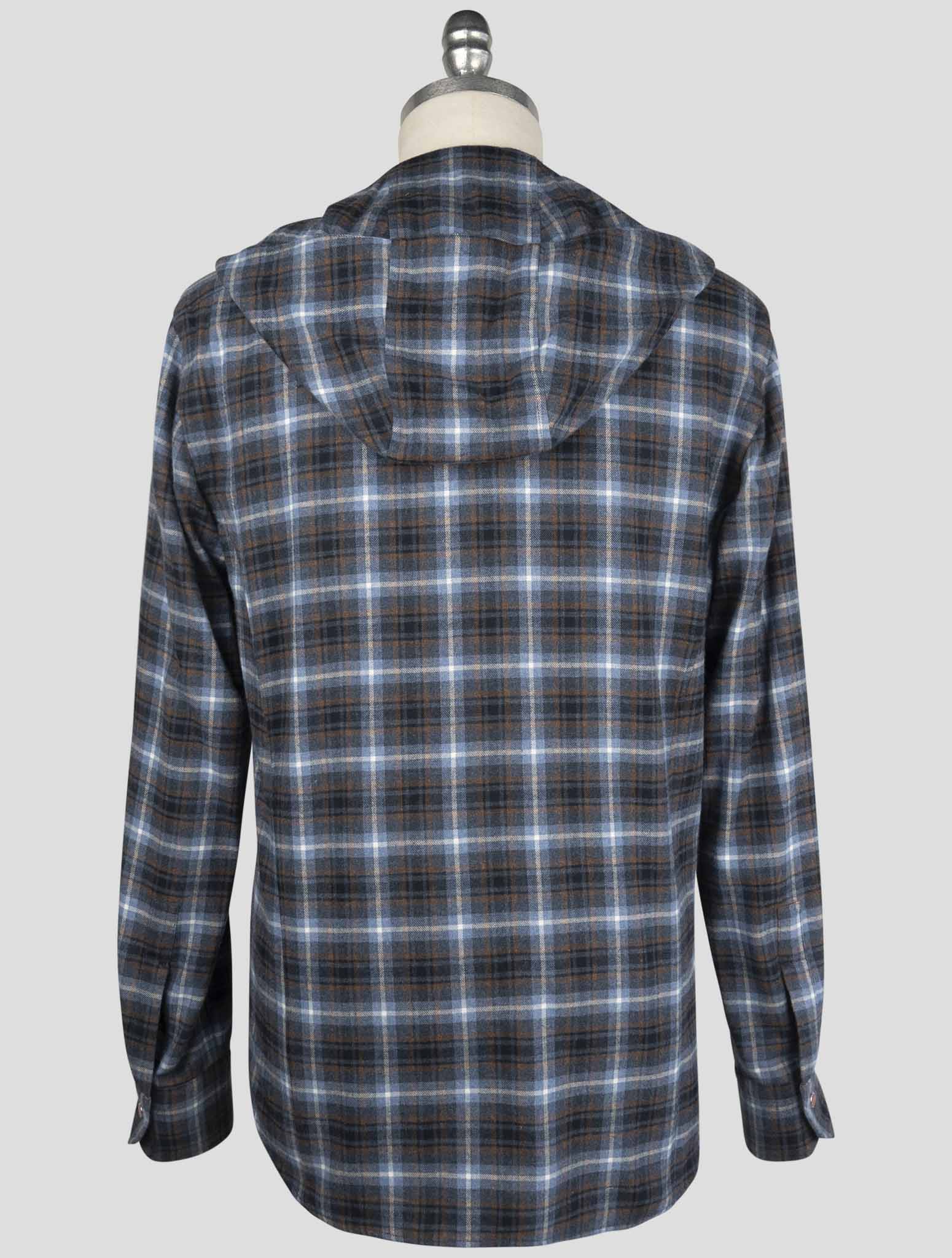 Kiton Multicolor Cotton Shirt Mariano