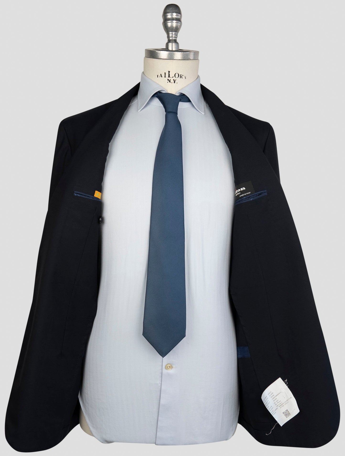 Kiton Blue Wool 14 Micron Suit