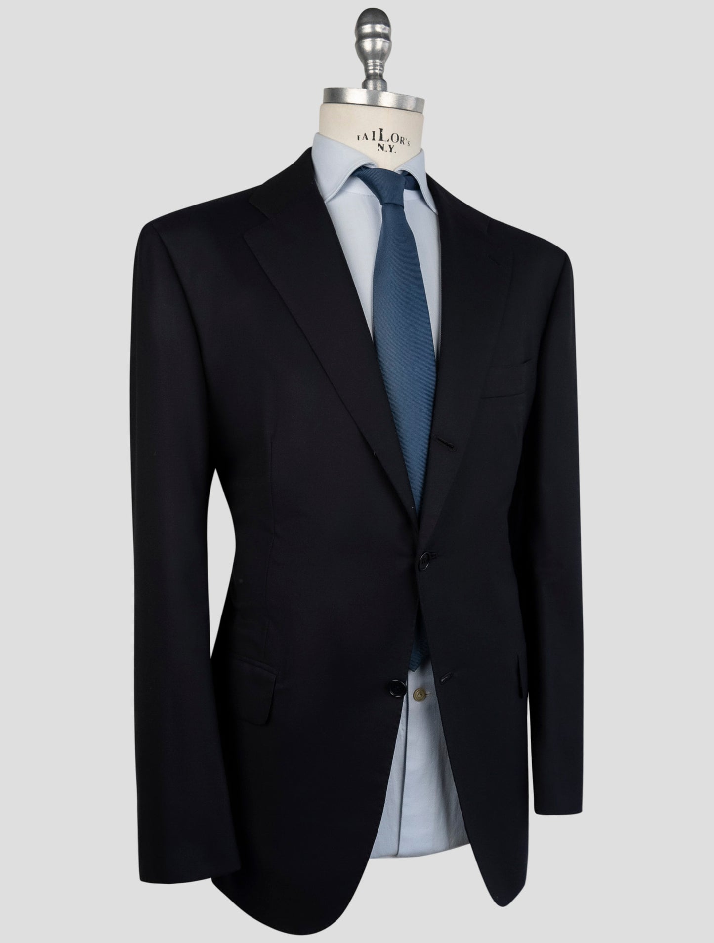 Kiton Blue Wool 14 Micron Suit