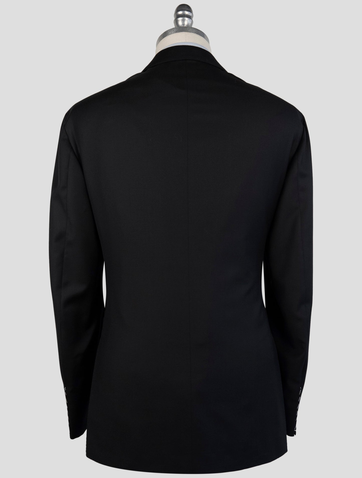 Kiton Black Wool 150's Diamante Blue Suit