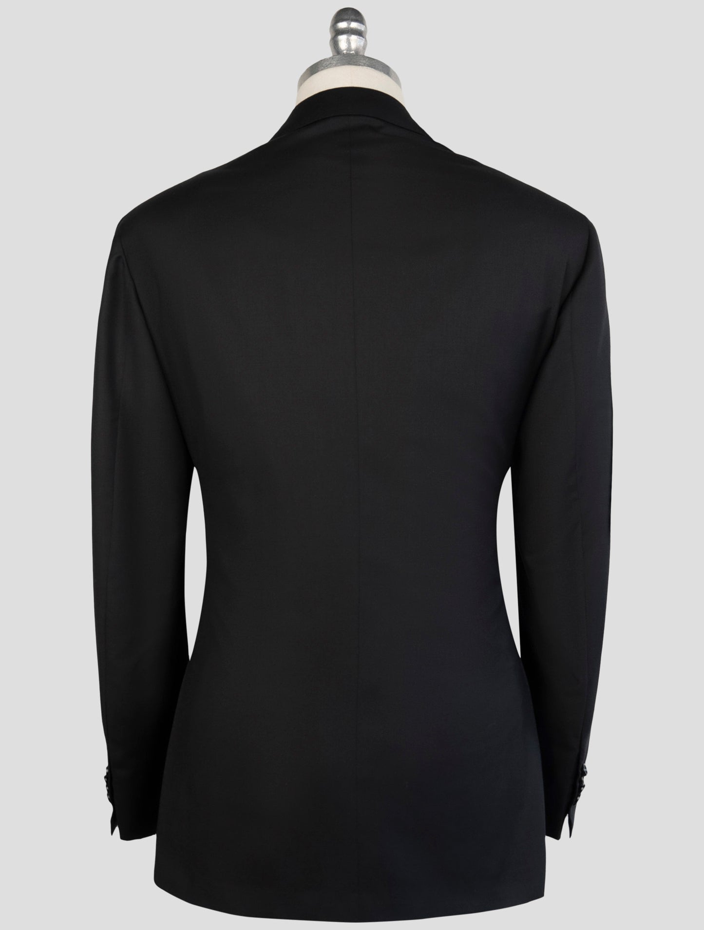 Kiton Black Wool 150's Diamante Blue Suit