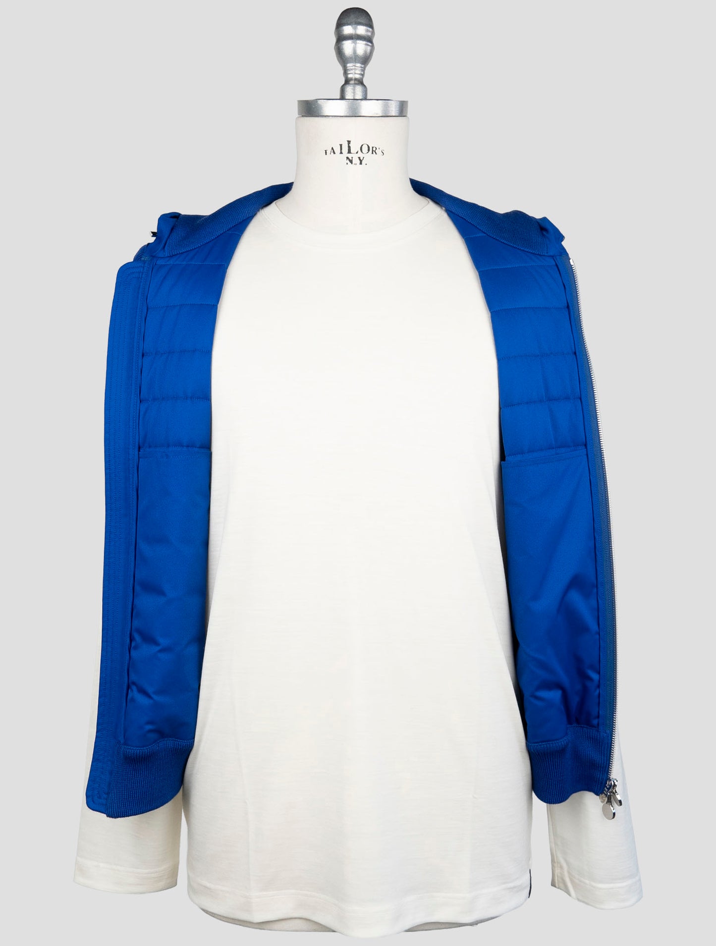 Kiton Blue Pl Gilet