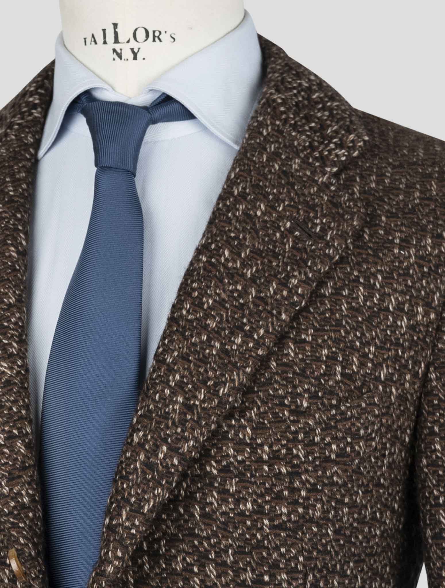 Kiton Brown Cashmere Blazer