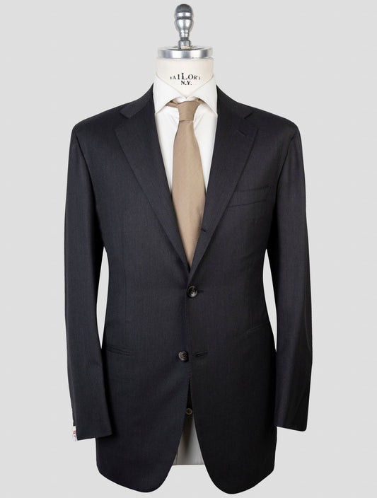 Kiton Gray Wool 14 Micron Suit