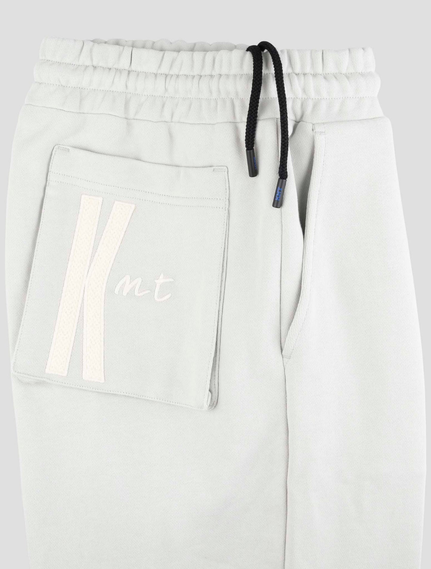Kiton Knt Gray Cotton Jogging Pants