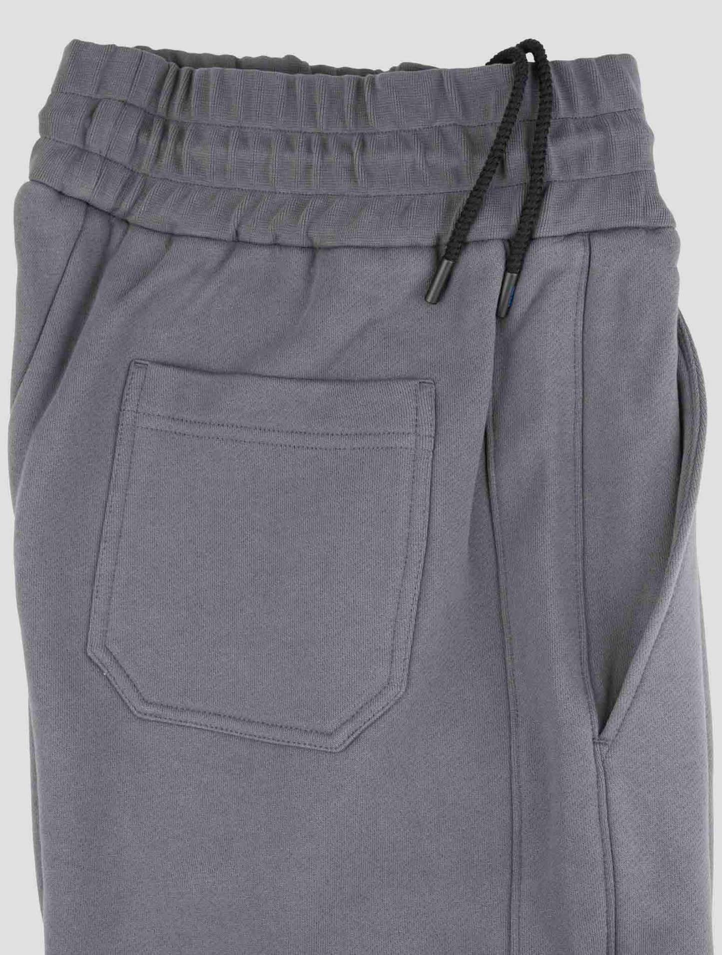 Kiton Knt Gray Cotton Jogging Pants