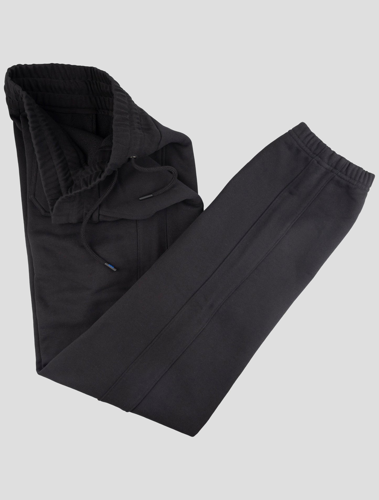 Kiton Knt Black Cotton Jogging Pants
