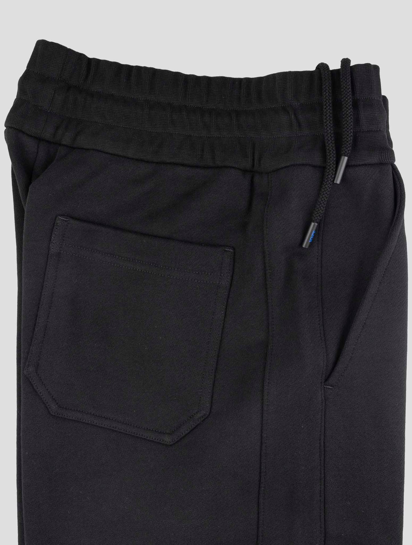 Kiton Knt Black Cotton Jogging Pants