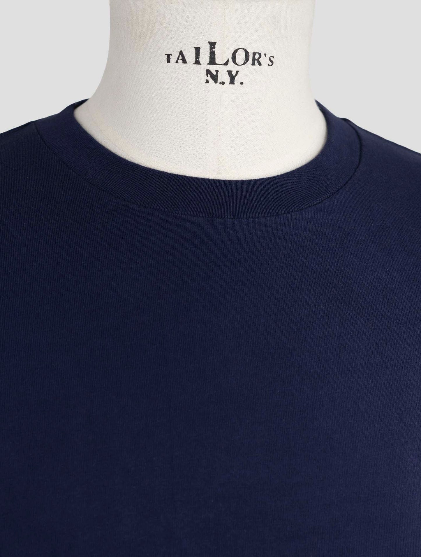 Kiton Knt Blue Cotton T-Shirt