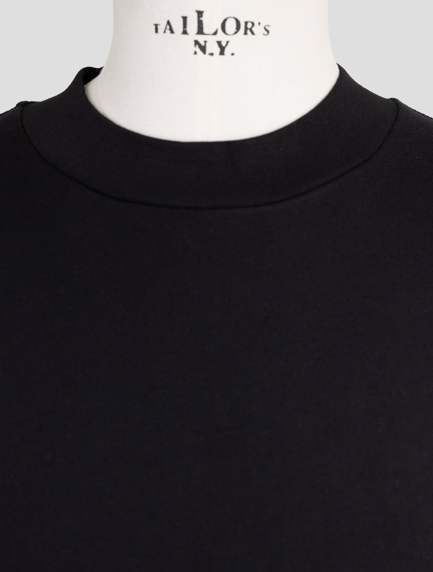 Kiton Knt Black Cotton T-Shirt
