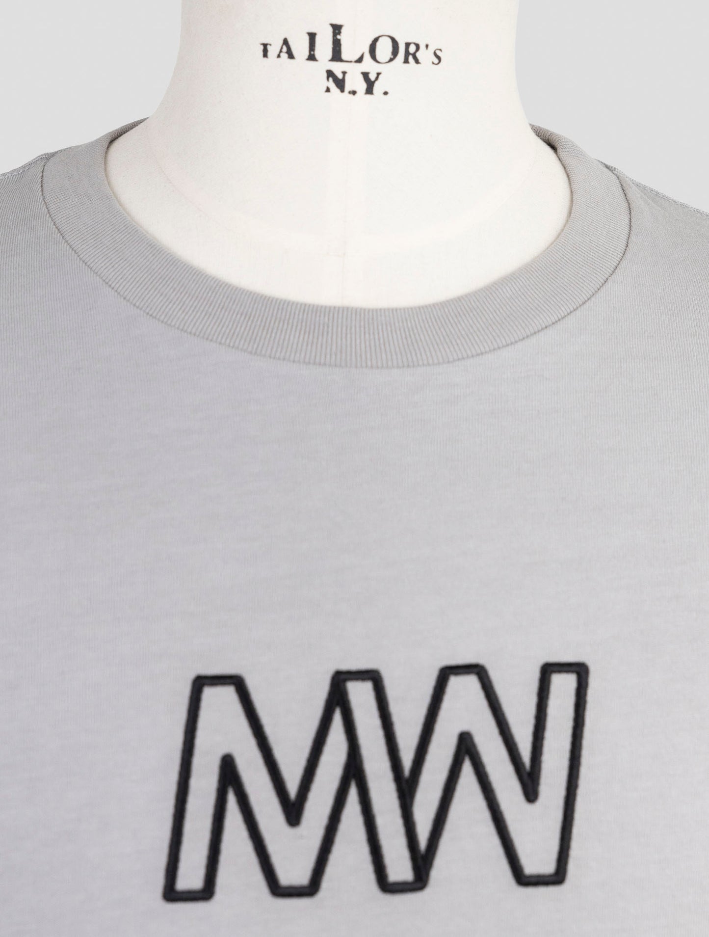 Kiton Knt Gray Cotton T-Shirt