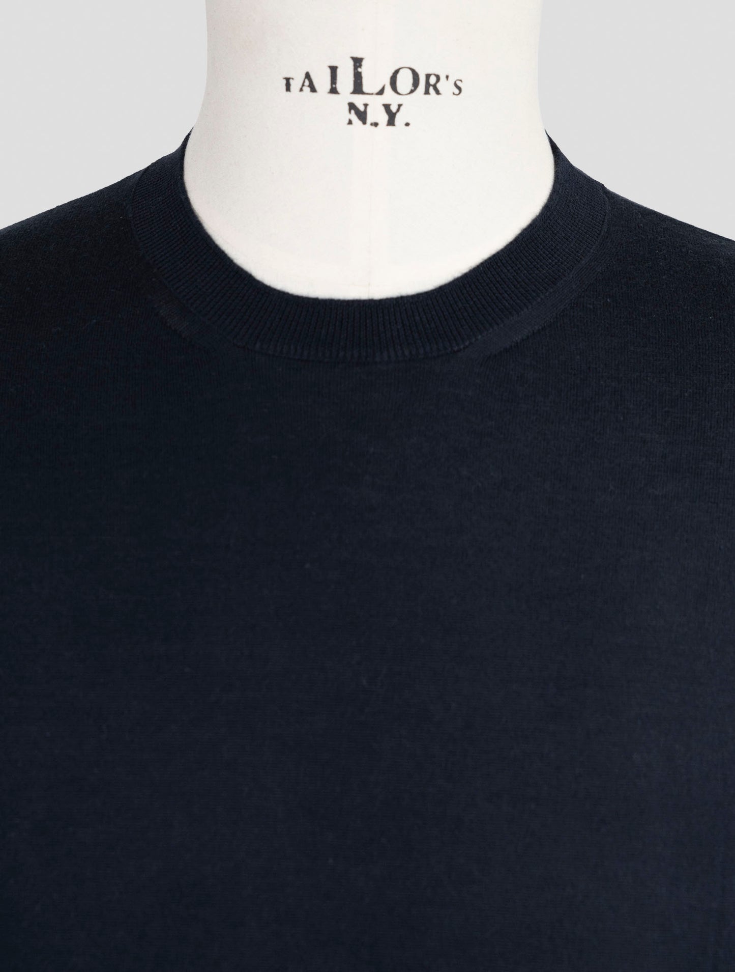 Kiton Knt Blue Cotton T-Shirt