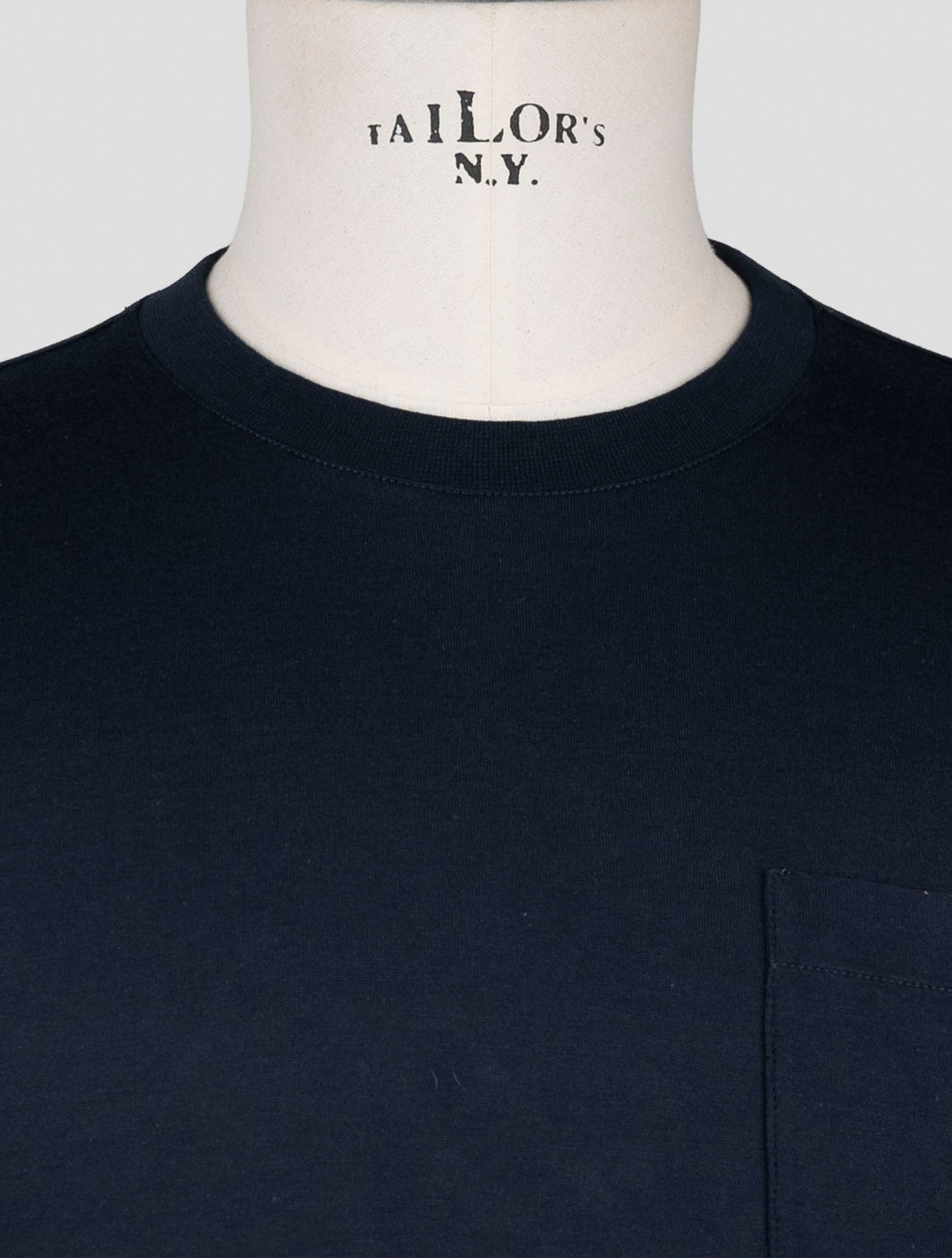 Kiton Knt Blue Cotton T-Shirt