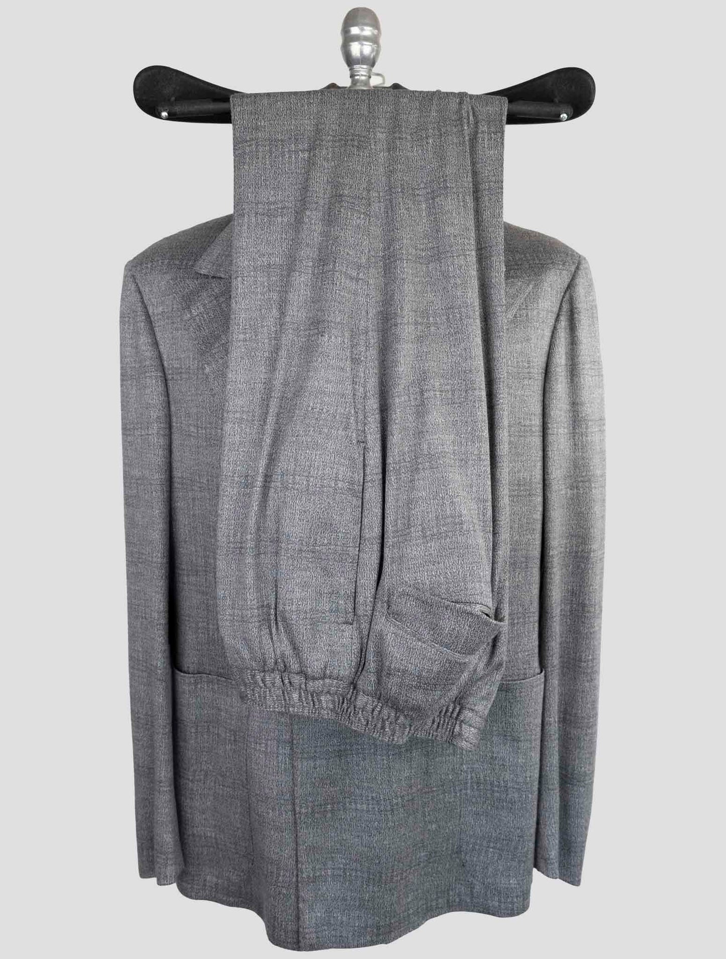 Kiton Knt Gray Wool Suit