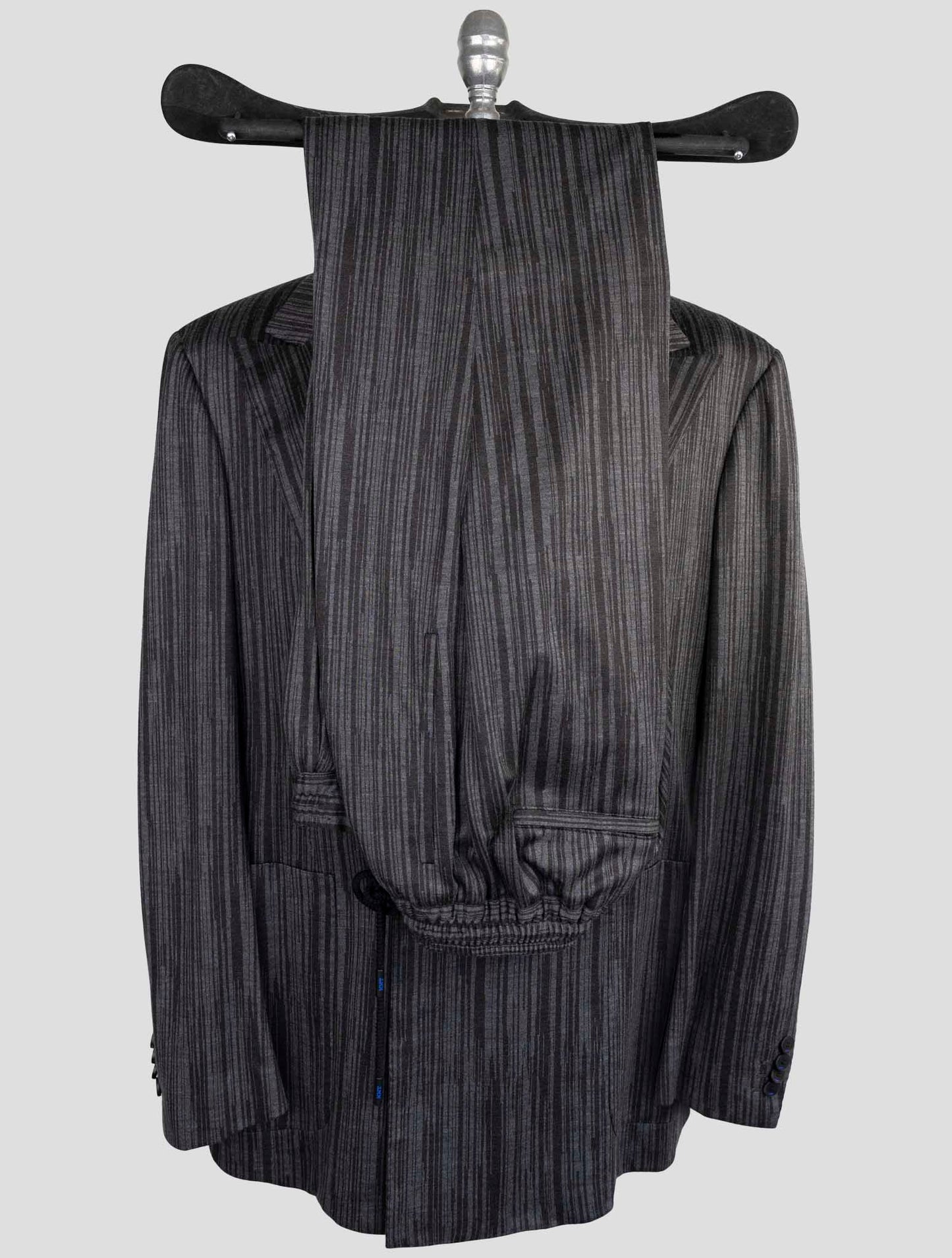 Kiton Knt Gray Cashmere Wool Pl Suit