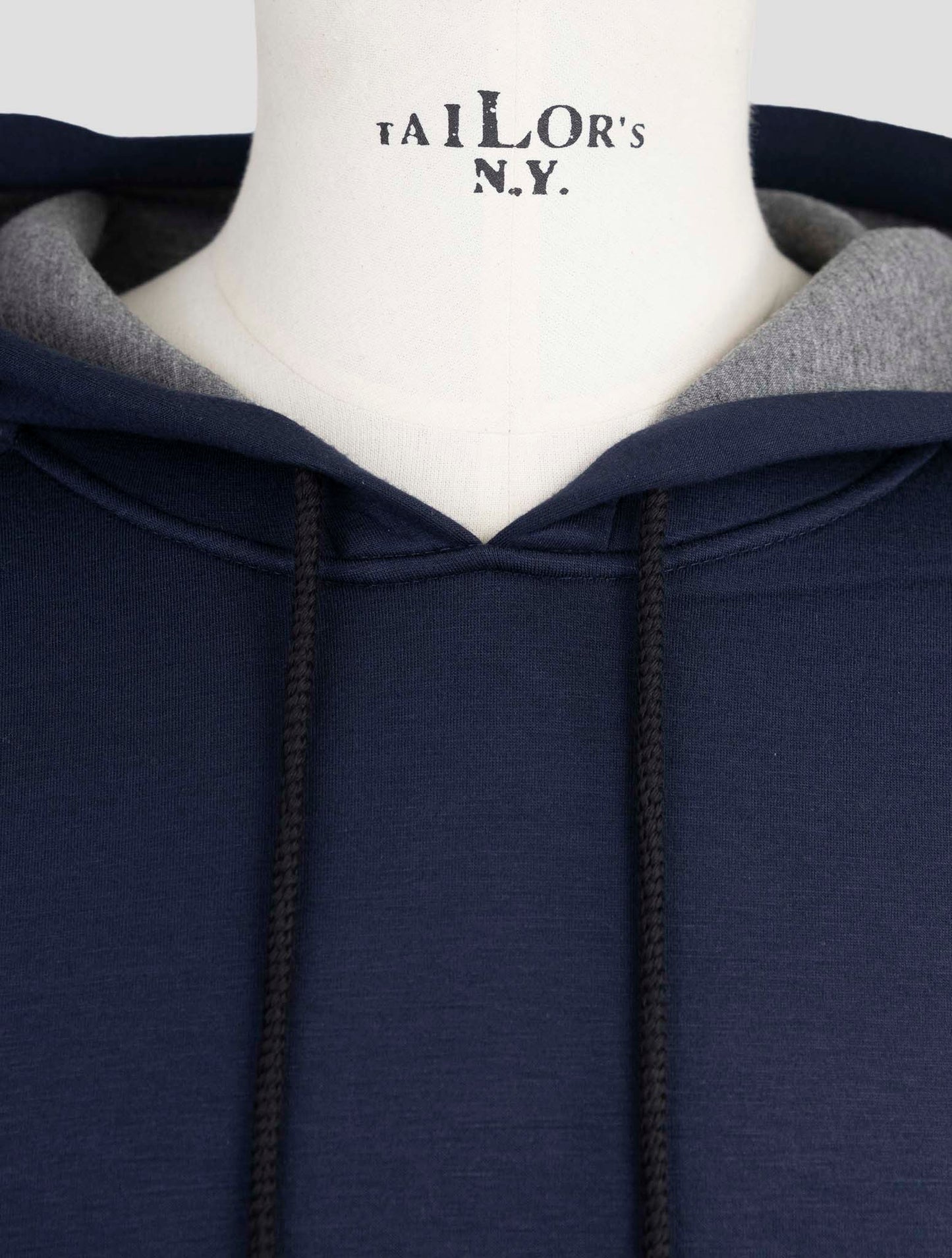 Kiton Knt Blue Viscose Ea Sweater Hoodie