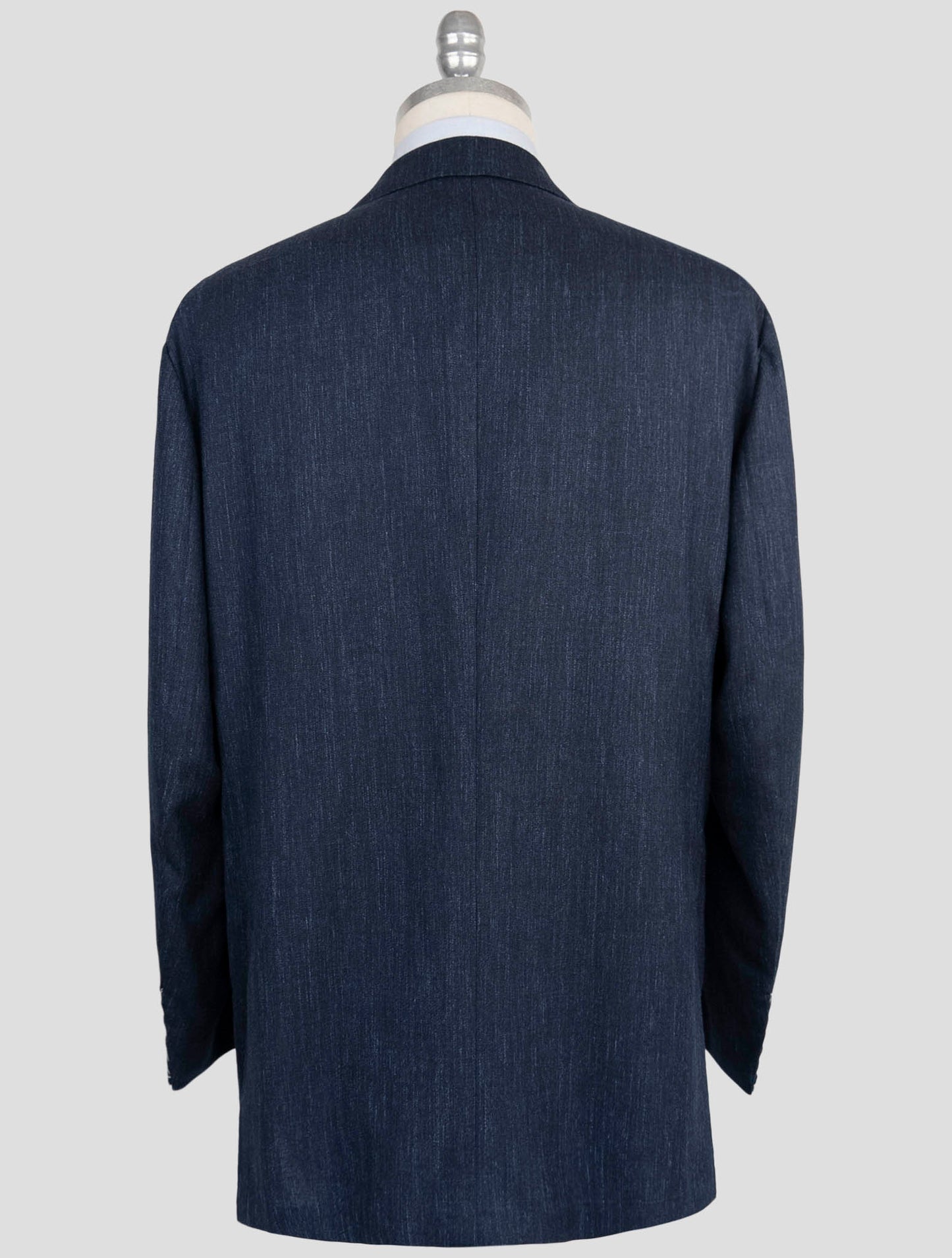 Kiton Blue Cashmere Linen Silk Suit