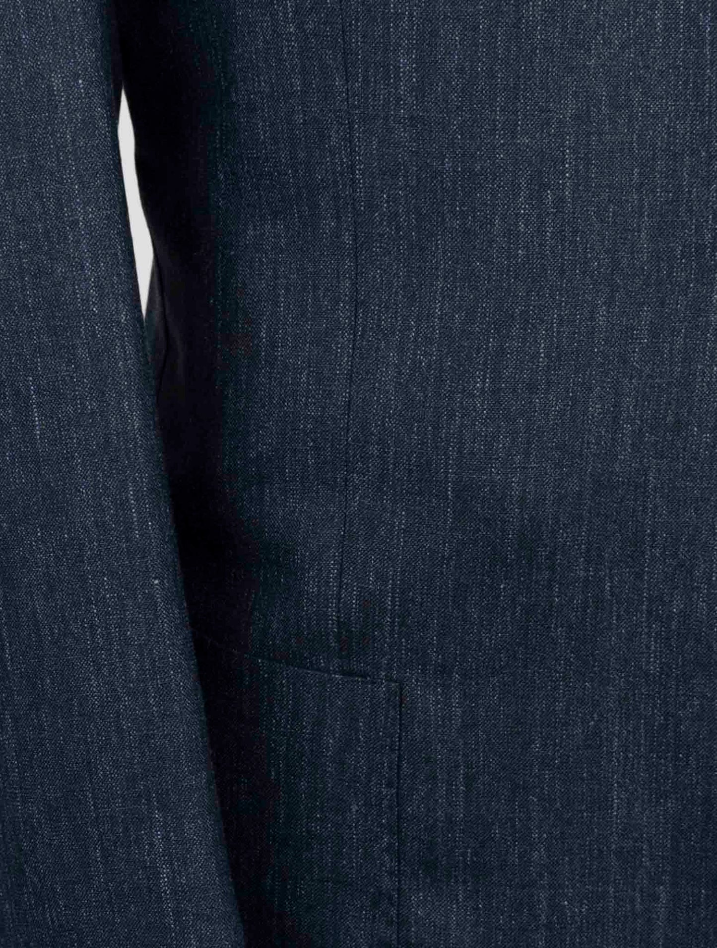 Kiton Blue Cashmere Linen Silk Suit