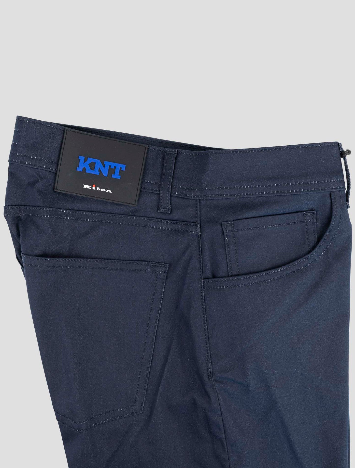 Kiton Knt Blue Cotton Pa Ea Jeans