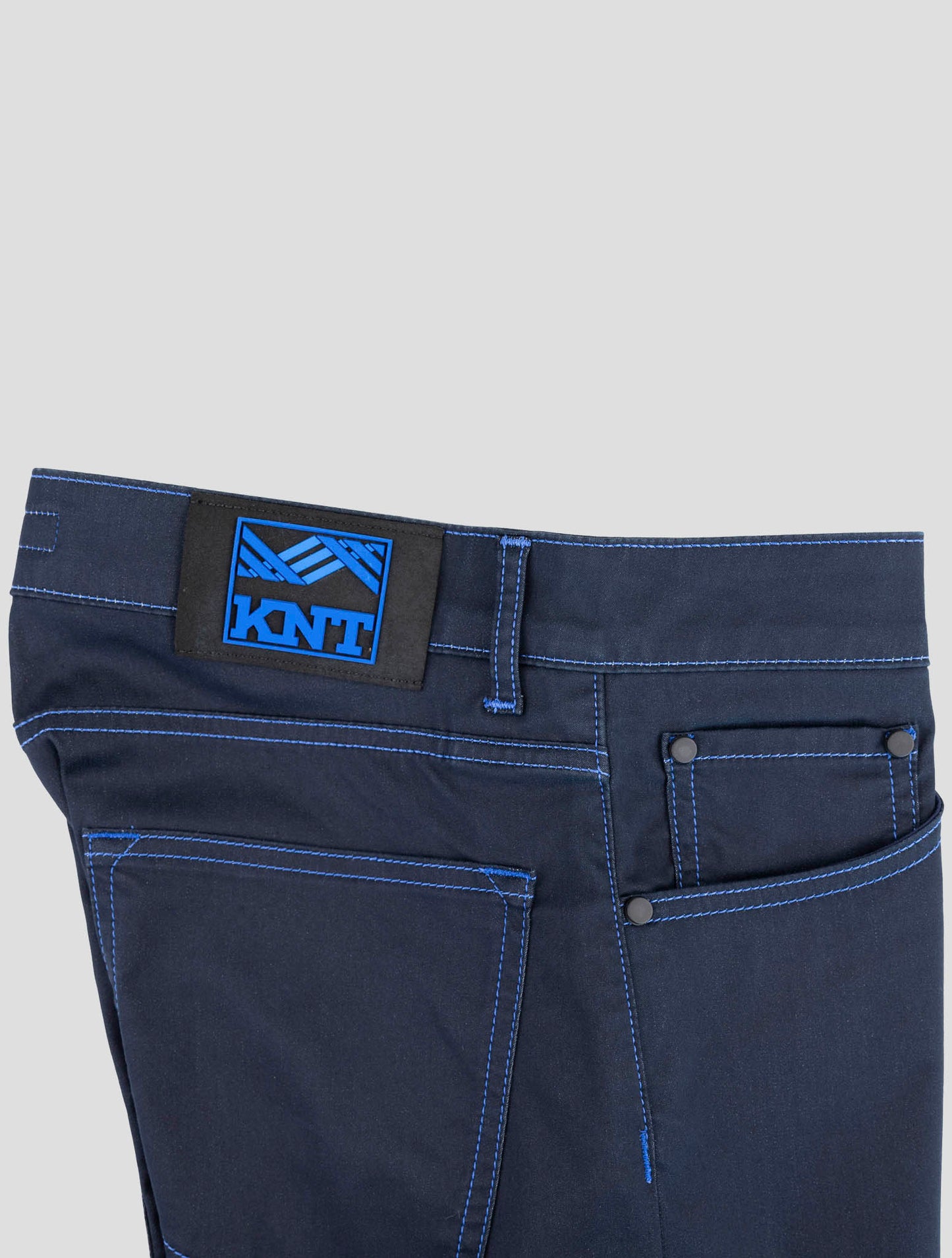 Kiton Knt Blue Cotton Cashmere Ea Jeans