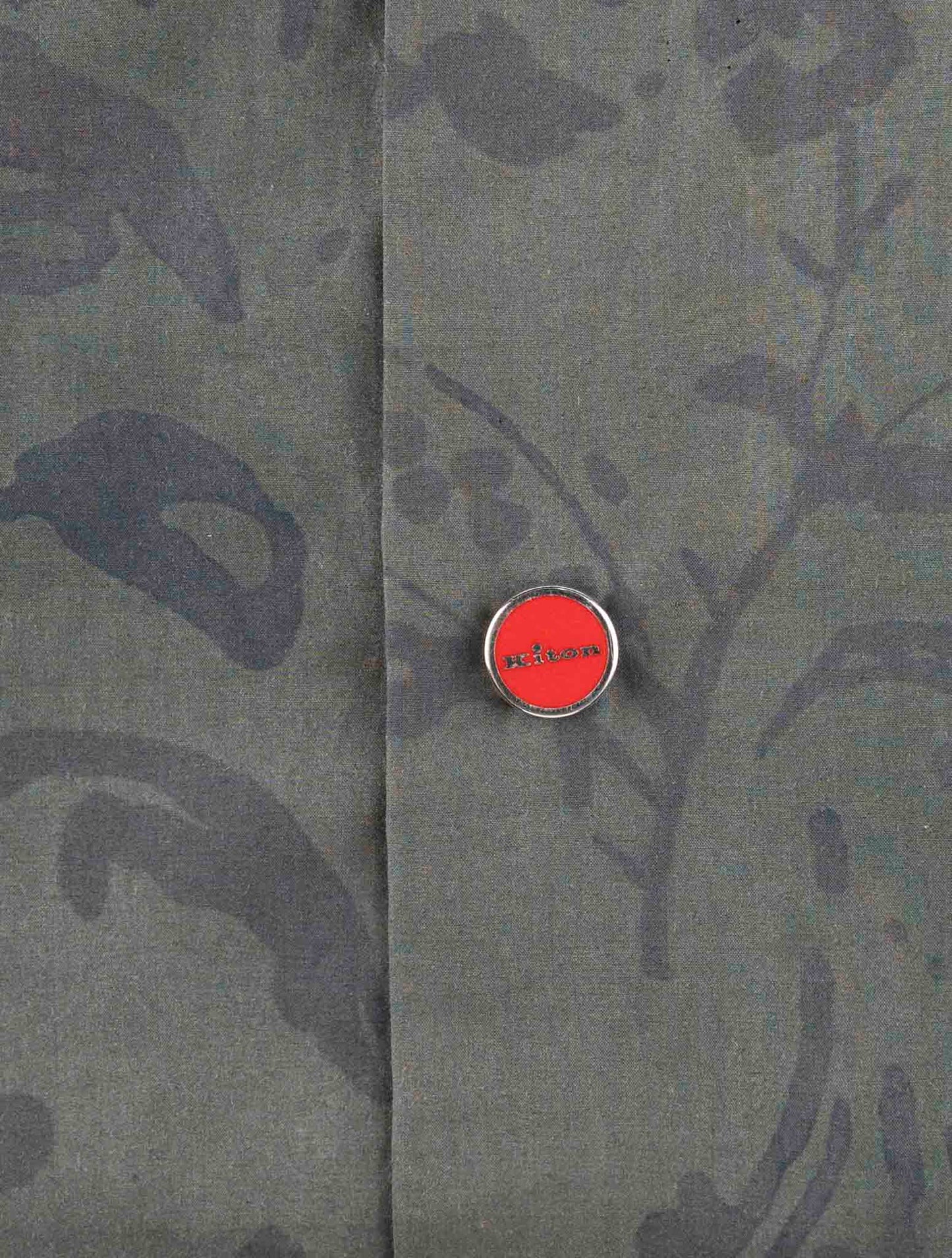 Kiton Green Cotton Shirt