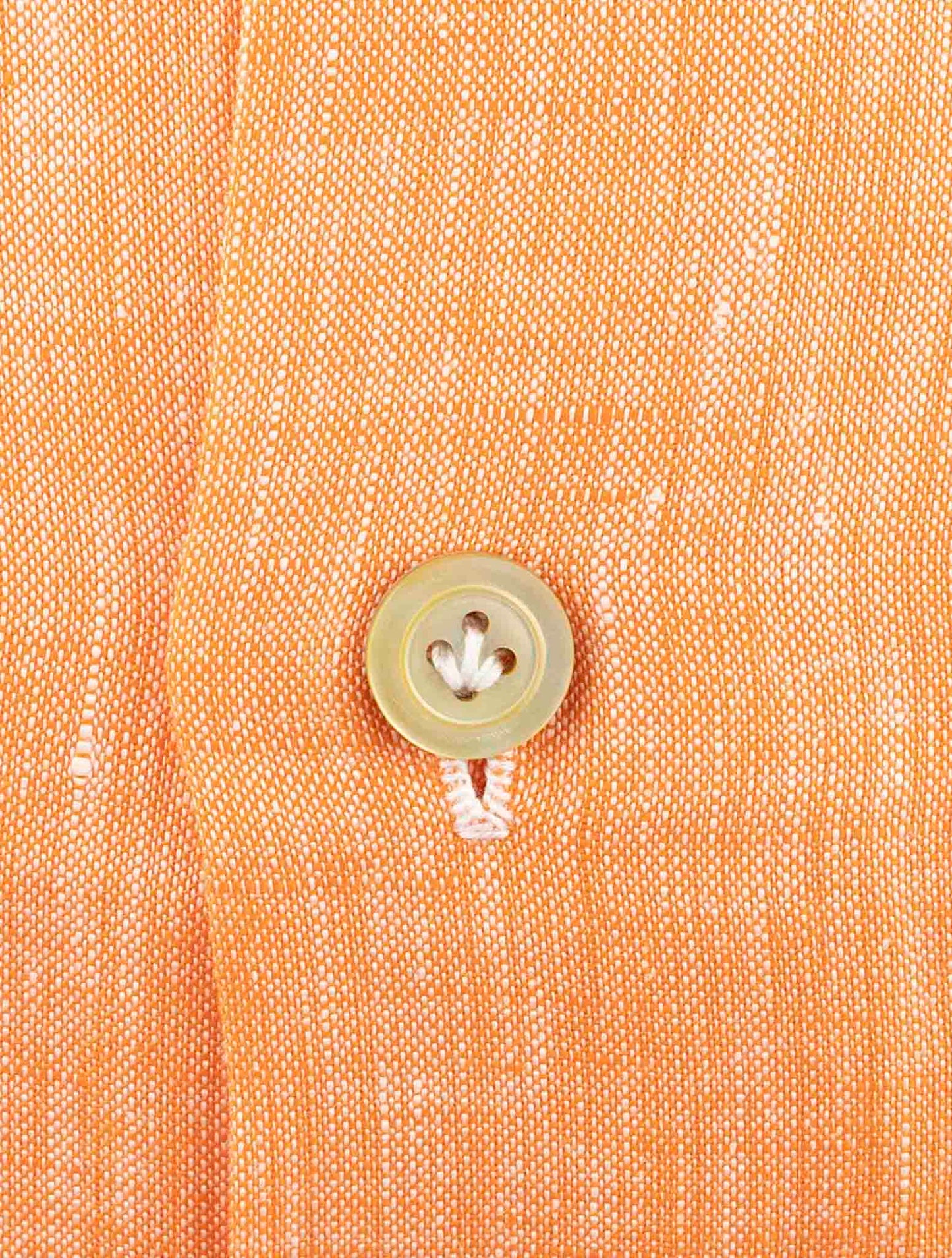 Kiton Orange Linen Shirt