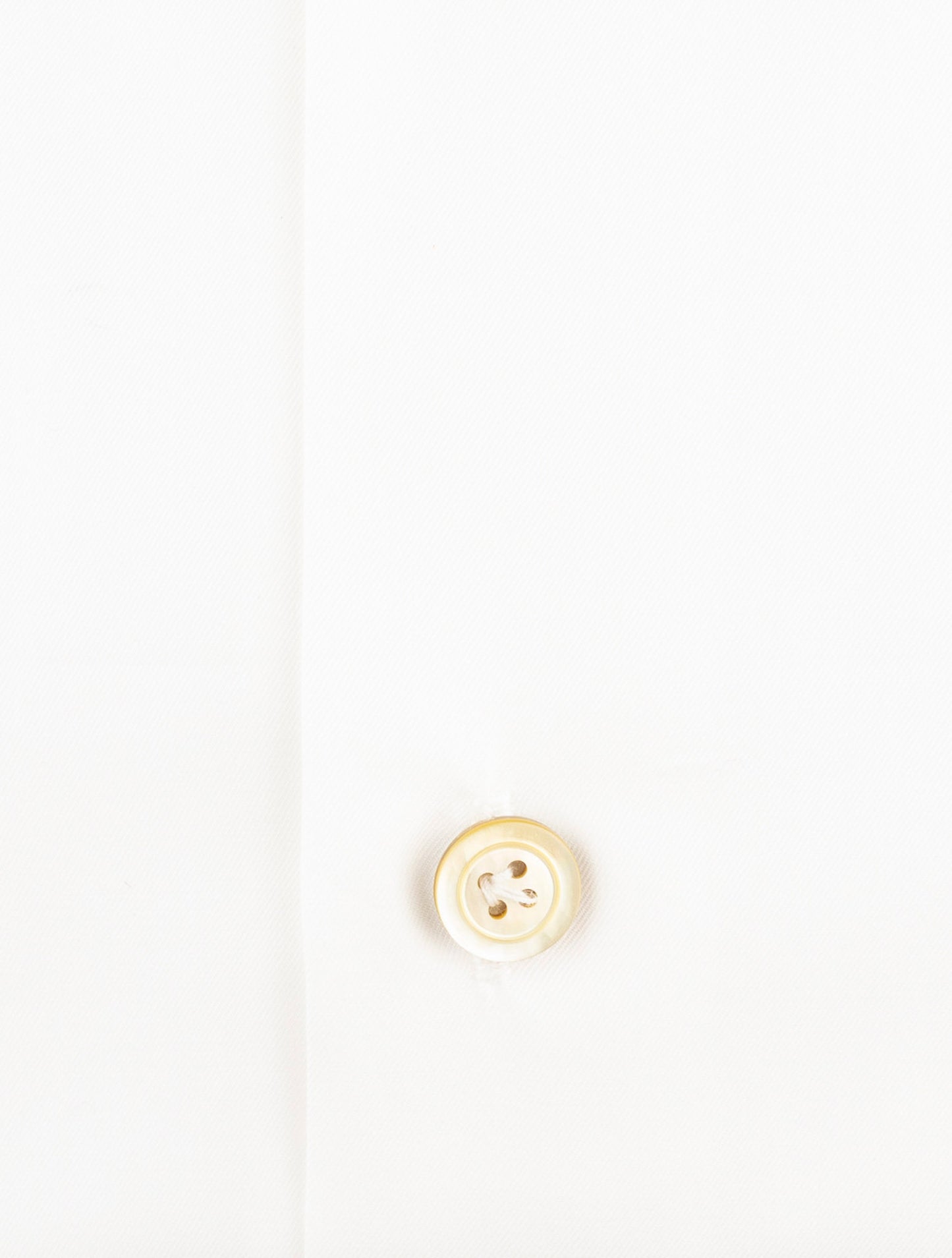 Kiton White Cotton Shirt