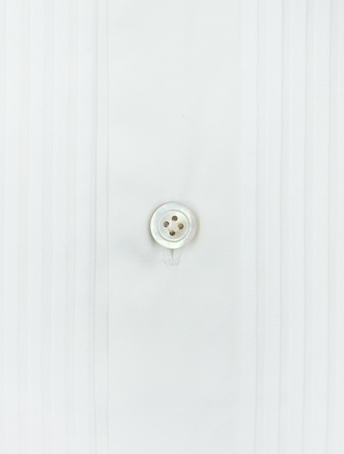 Kiton White Cotton Shirt