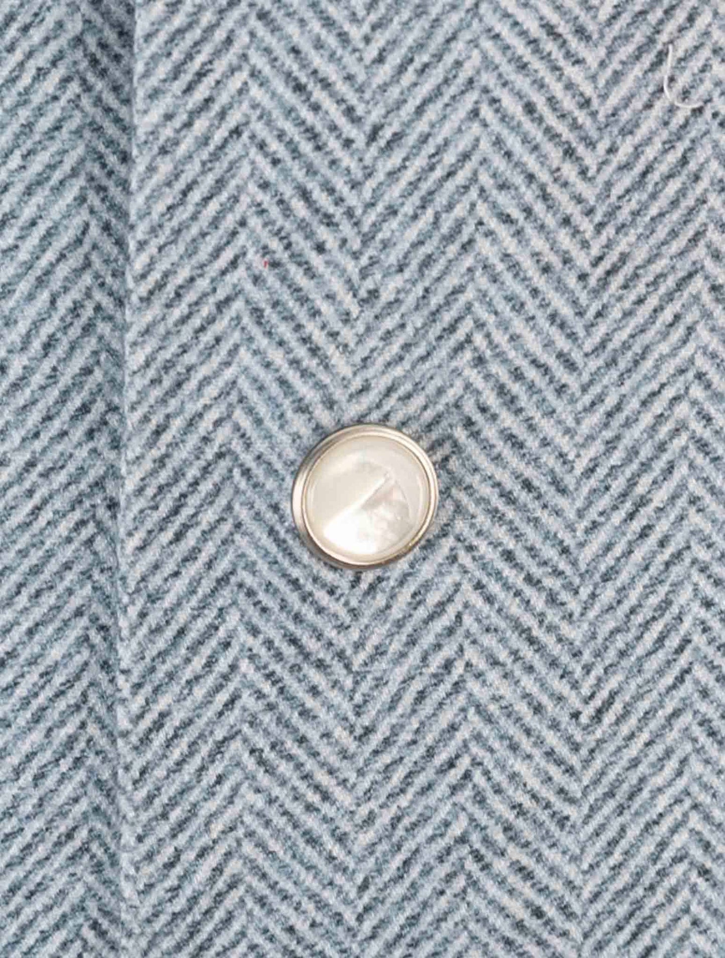 Kiton Blue Cotton Shirt