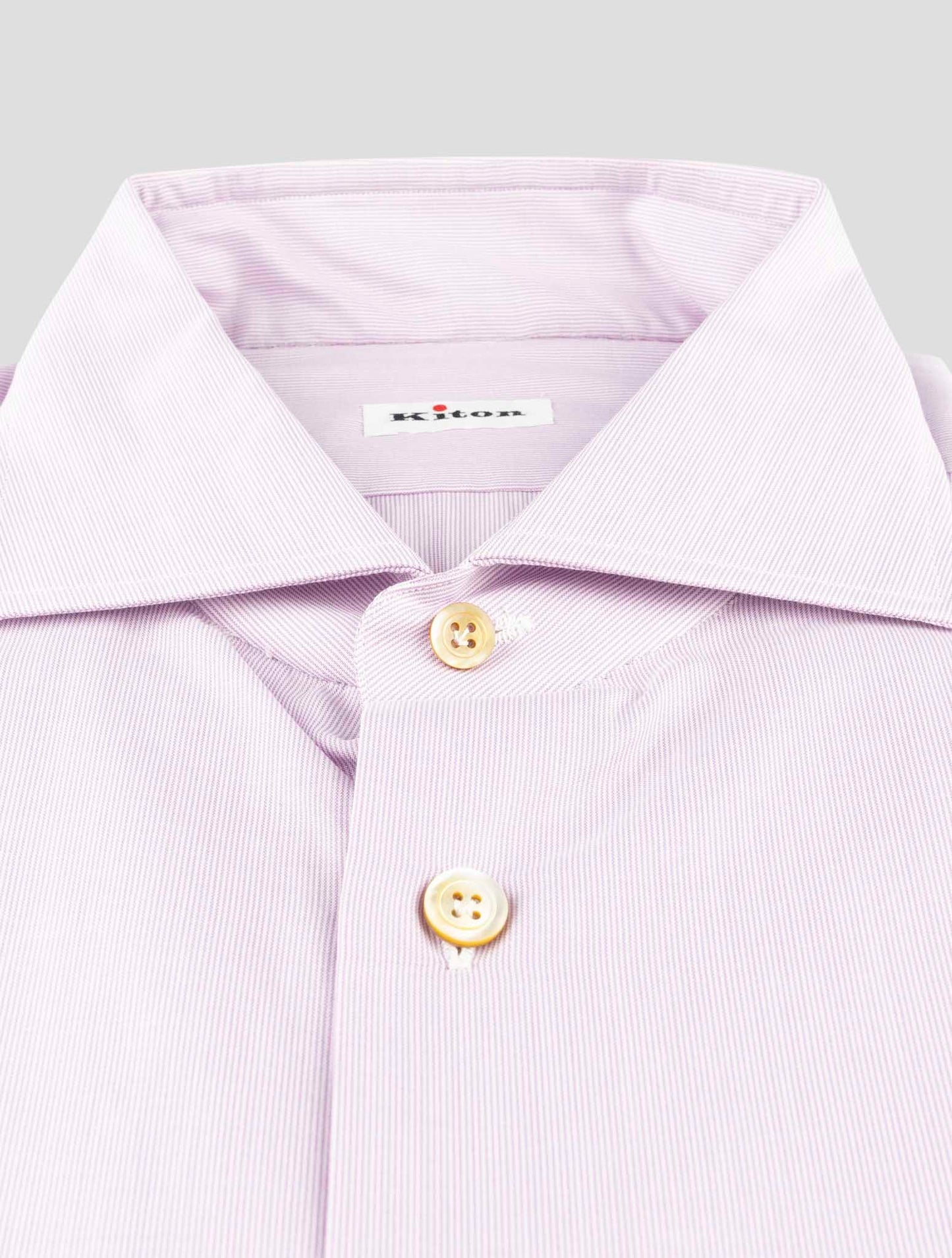 Kiton White Cotton Shirt