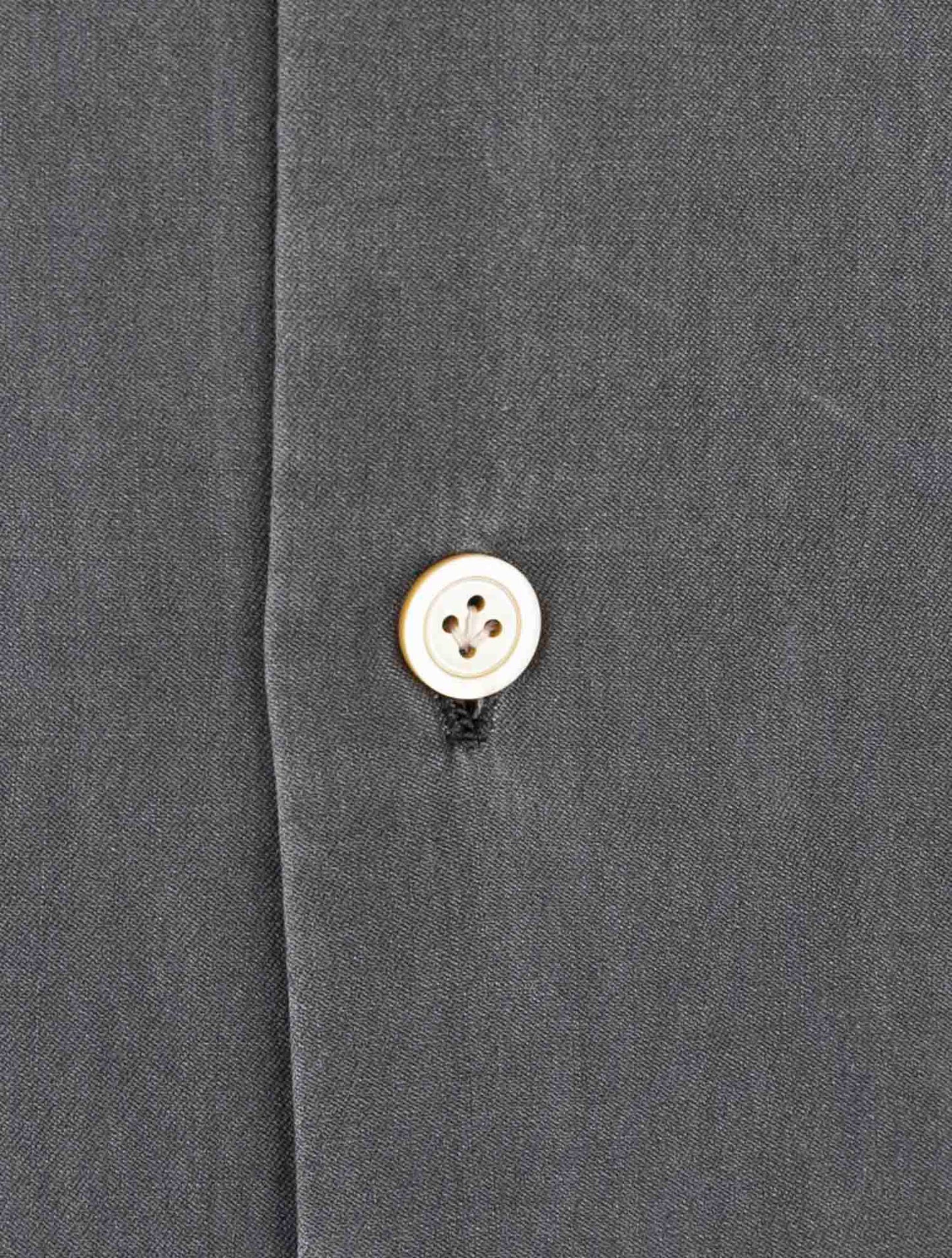 Kiton Taupe Cotton Shirt