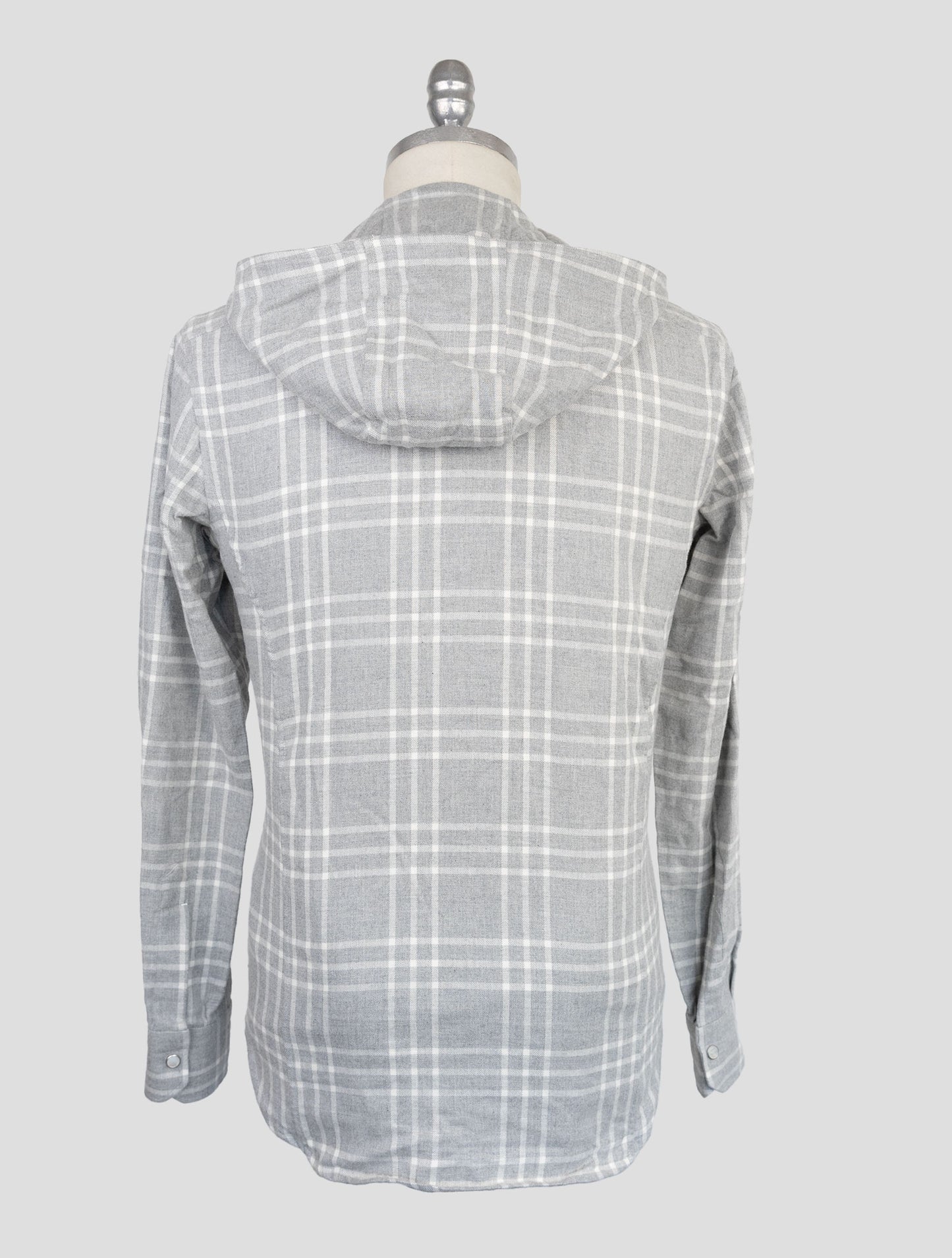 Kiton Gray Cotton Shirt