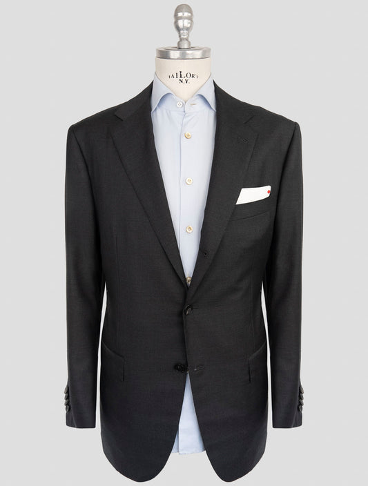 Kiton Dark Gray Wool 150's Suit