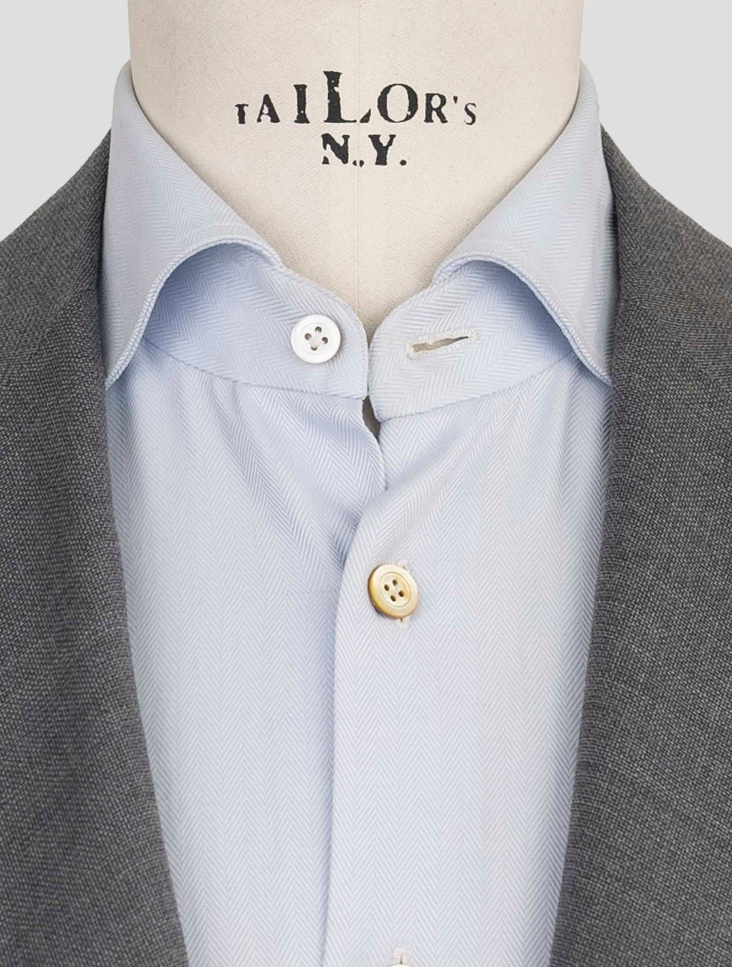 Kiton Gray Wool Suit