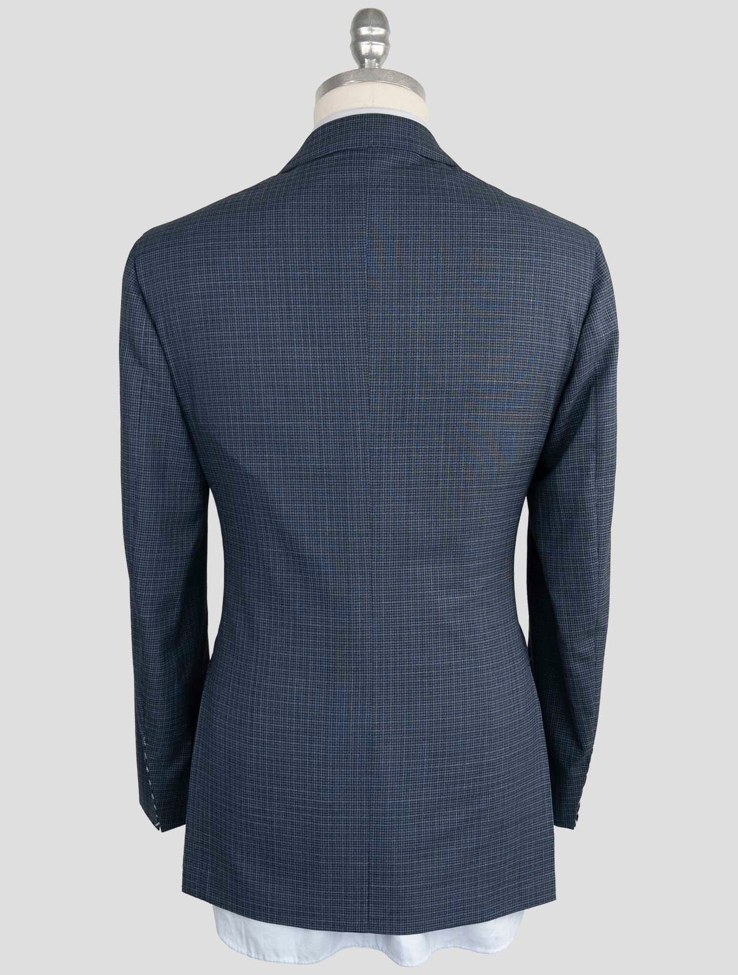 Kiton Blue Fleece Wool Suit