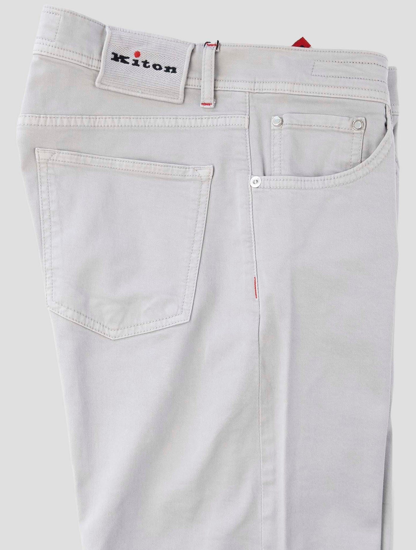 Kiton Blue Cotton Ea Jeans