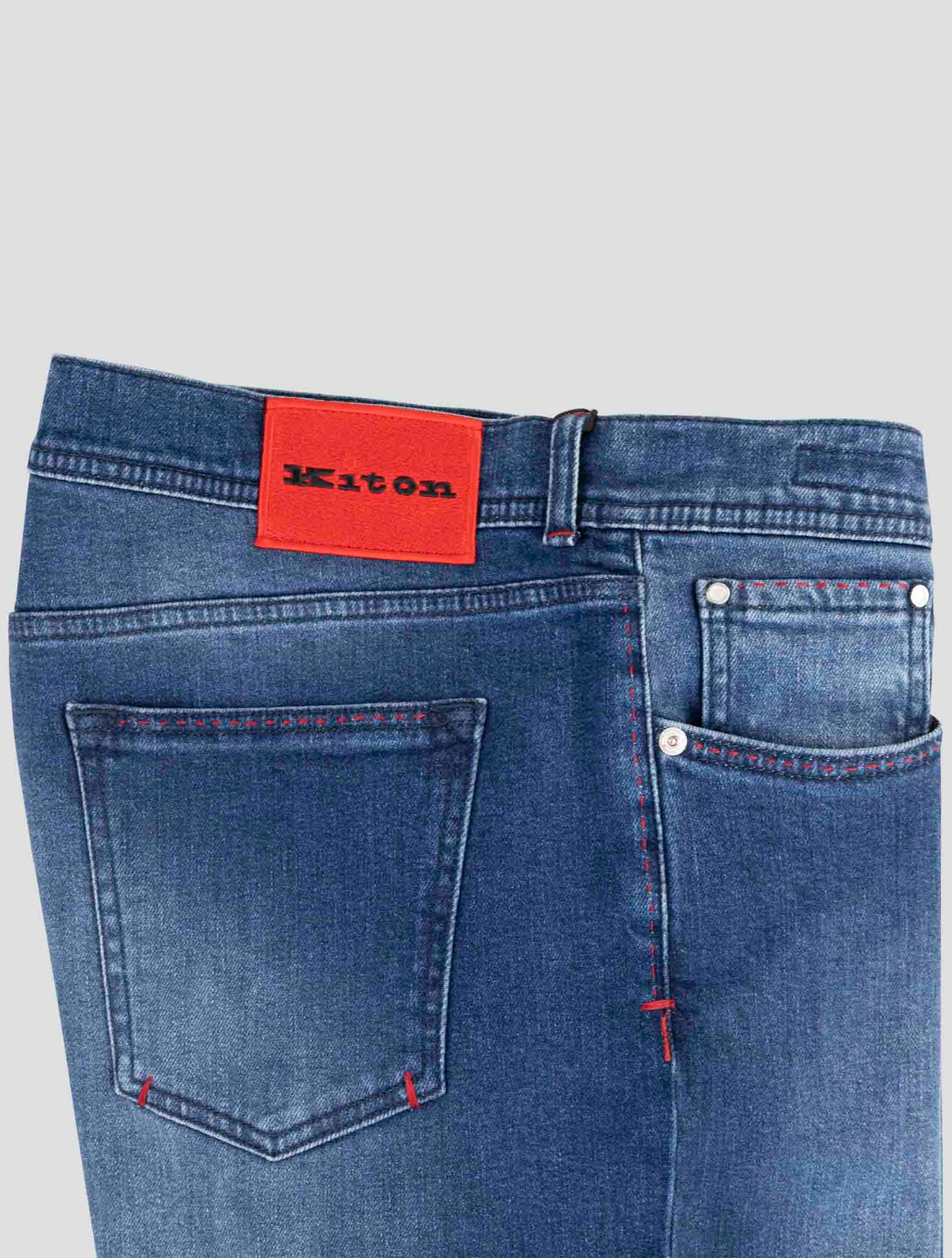 Kiton Denim Cotton Ea Jeans