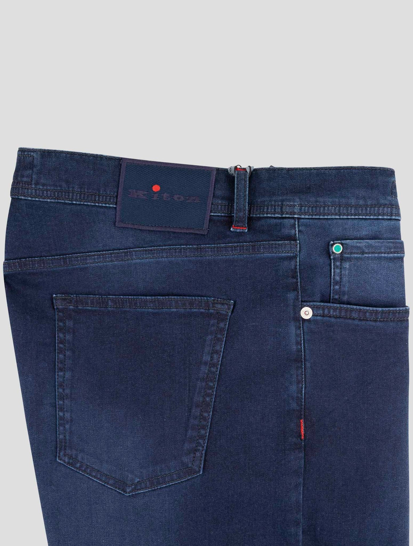 Kiton Denim Cotton Ea Jeans