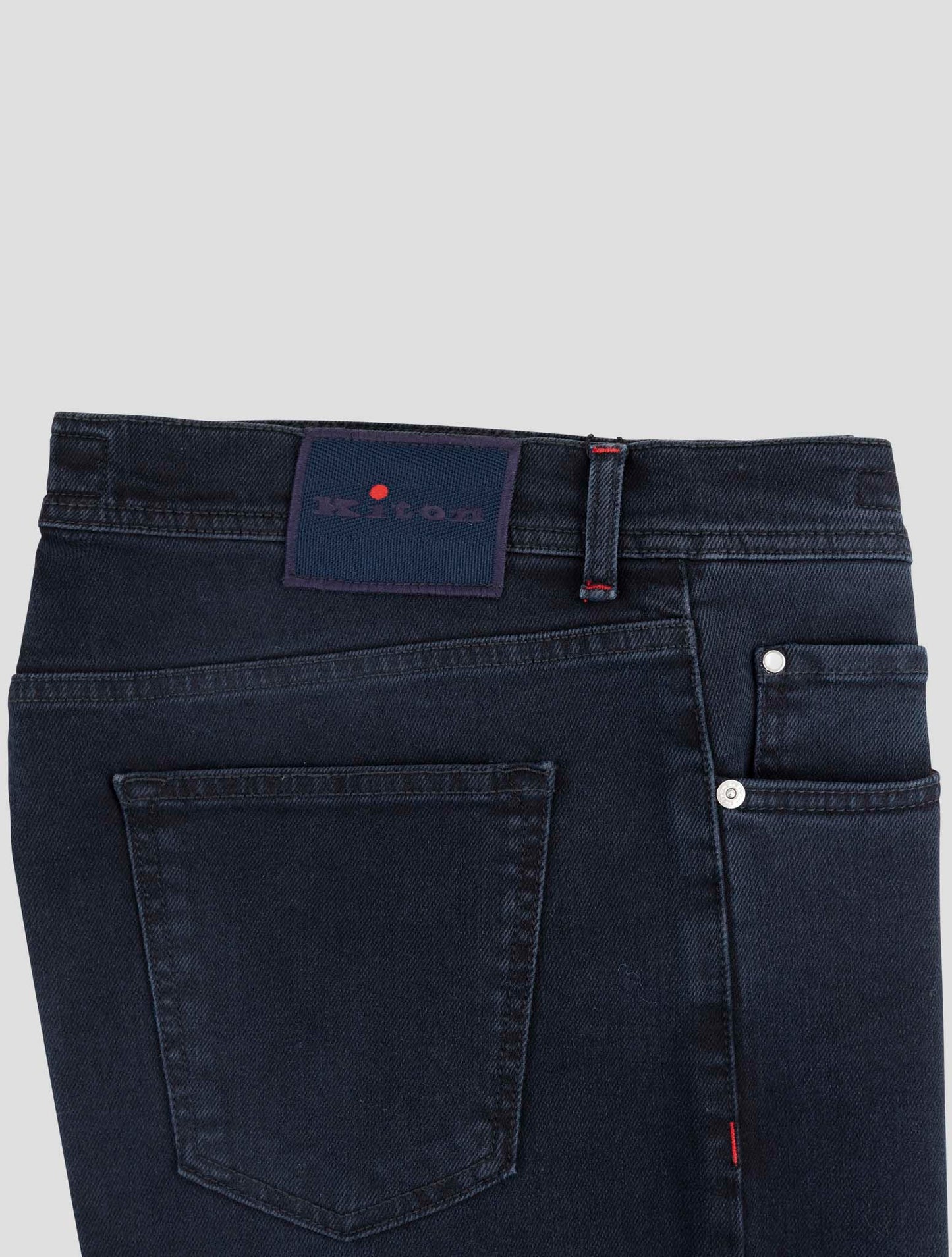 Kiton Blue Cotton Ea Jeans