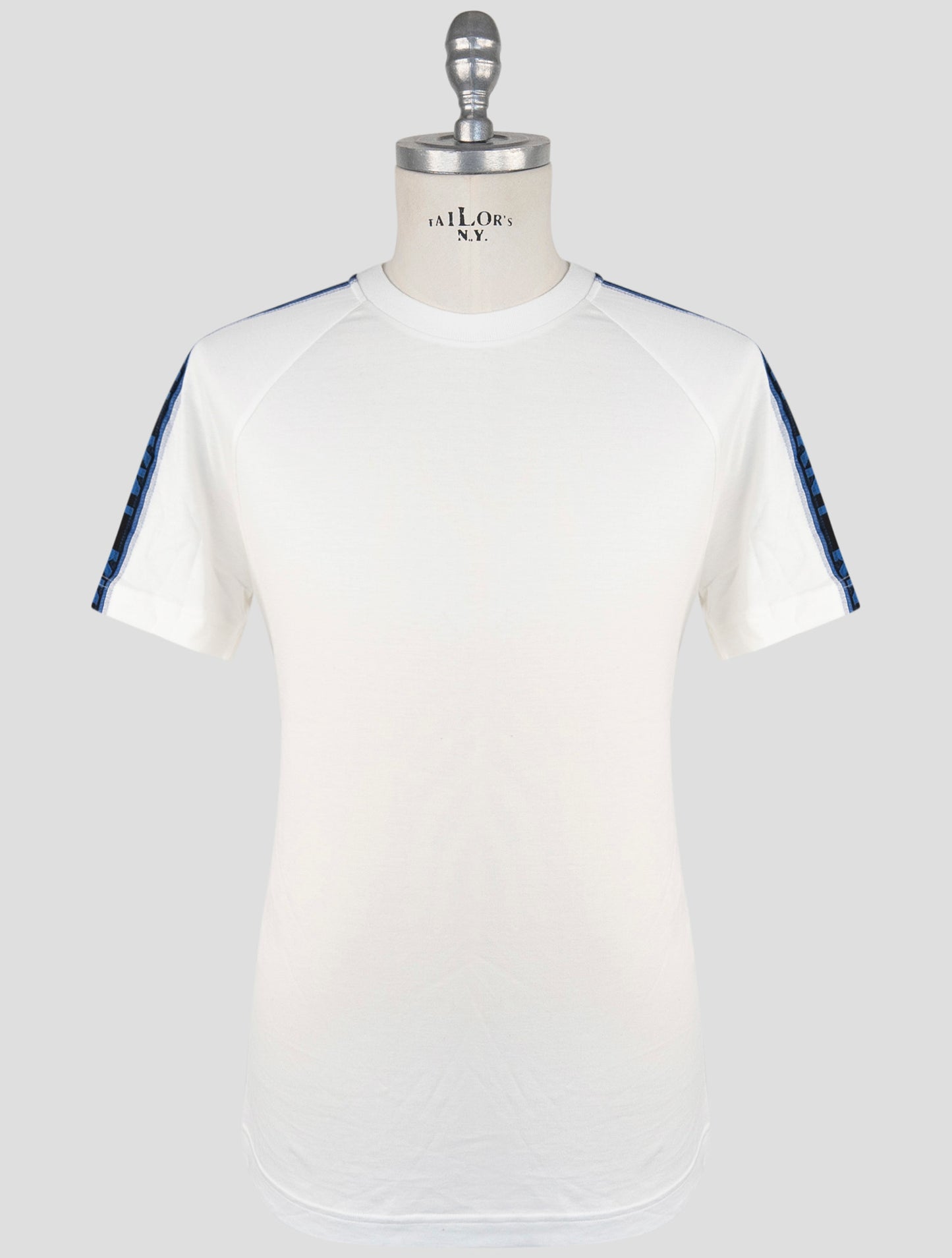 Kiton Knt White Cotton T-Shirt