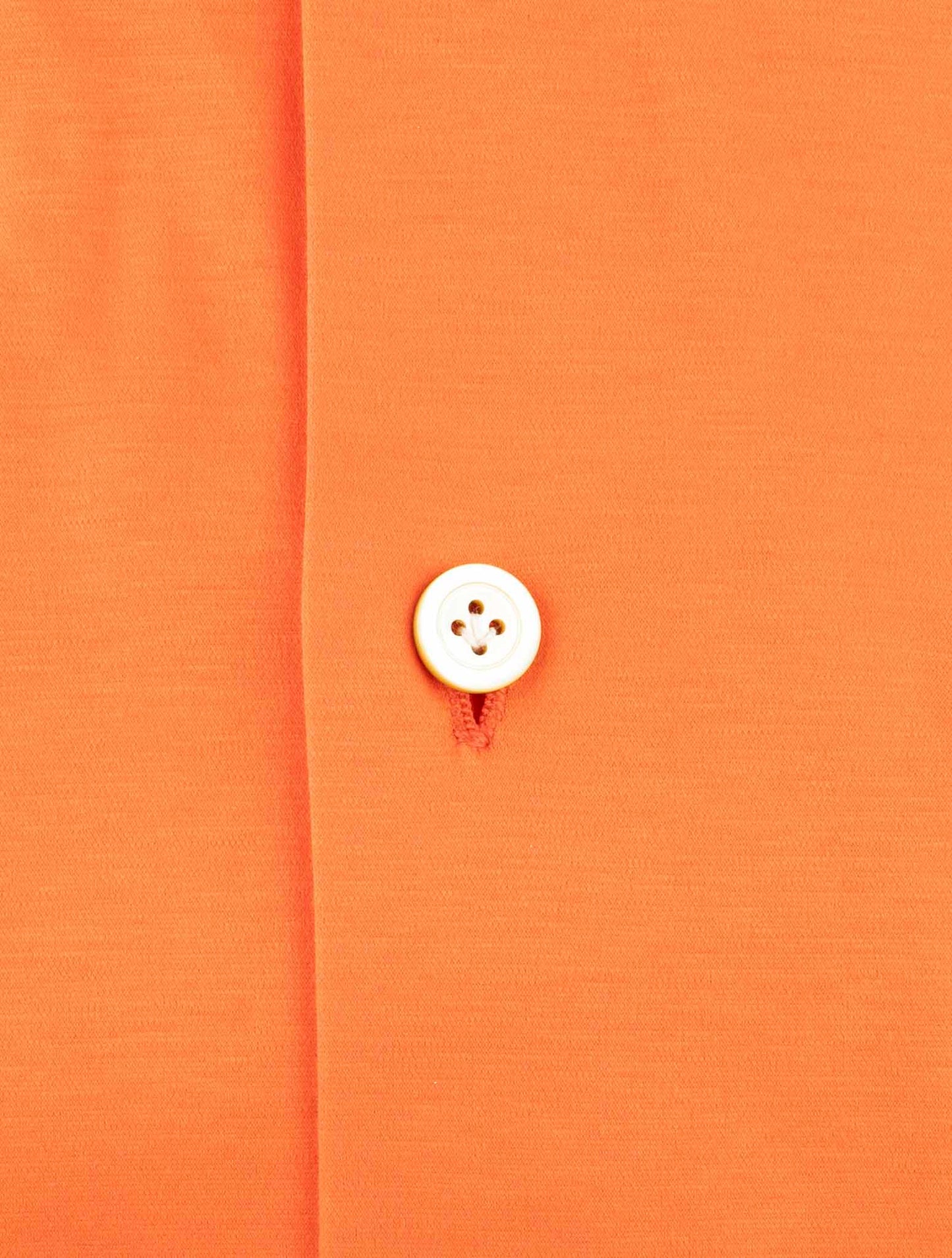 Kiton Orange Cotton Shirt