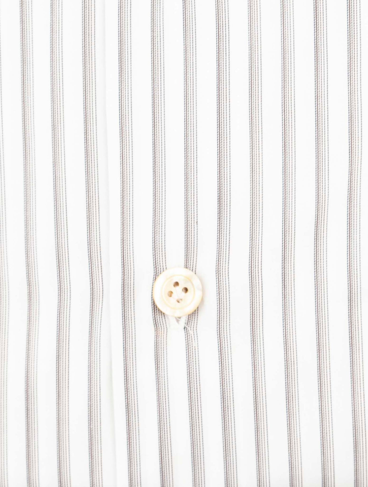 Kiton White Cotton Shirt