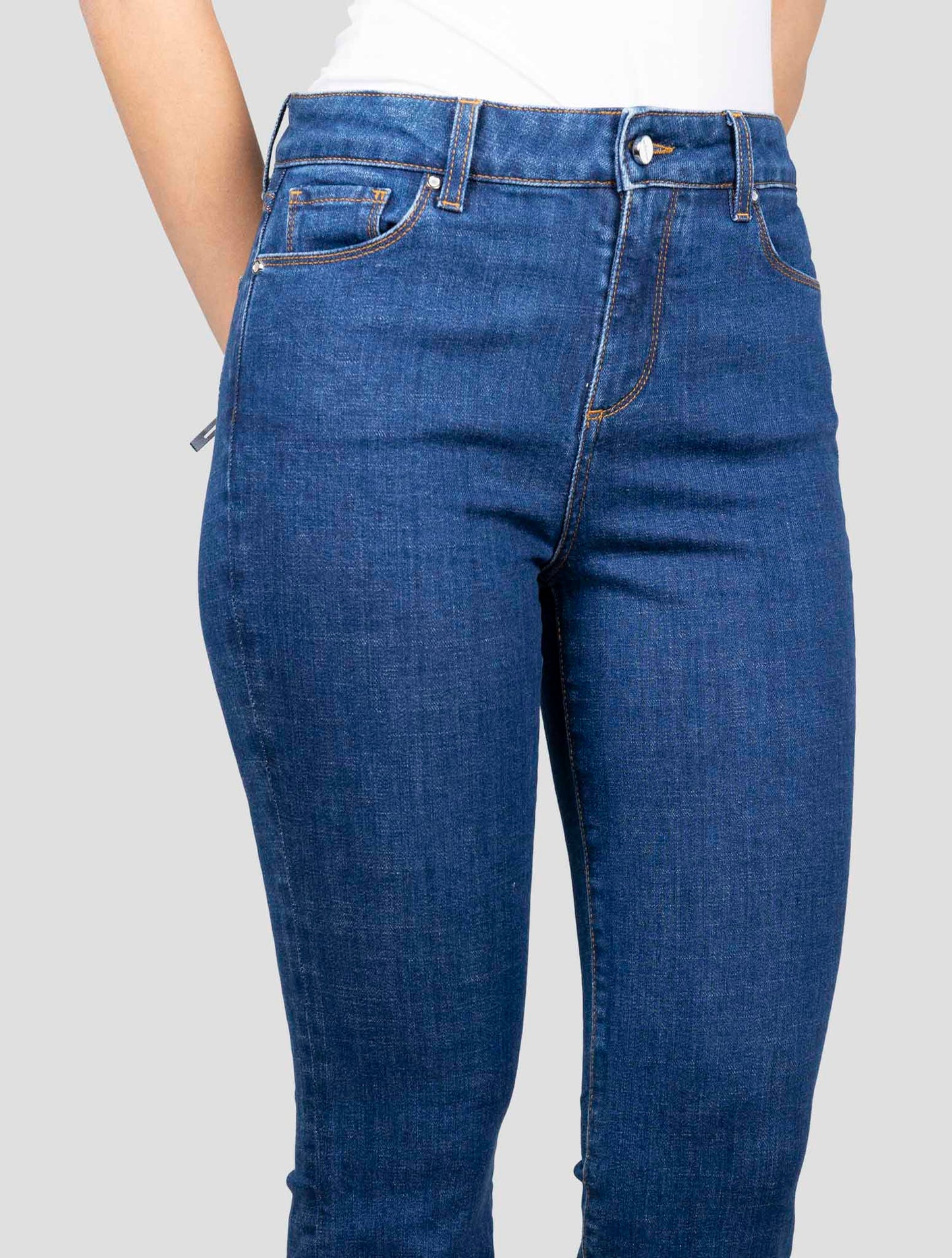 Kiton Blue Cotton Ea Jeans