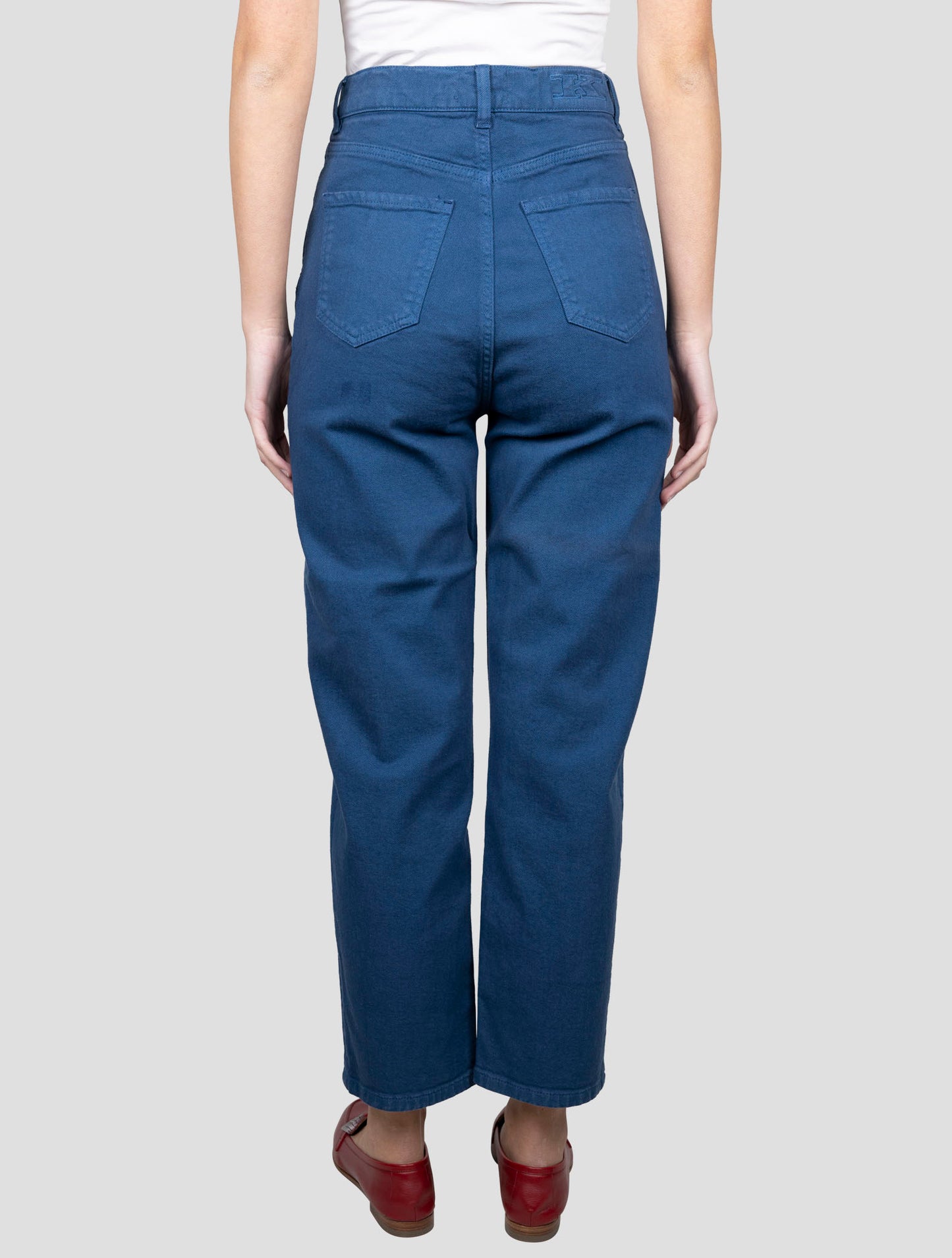 Kiton Blue Cotton Cashmere Ea Jeans