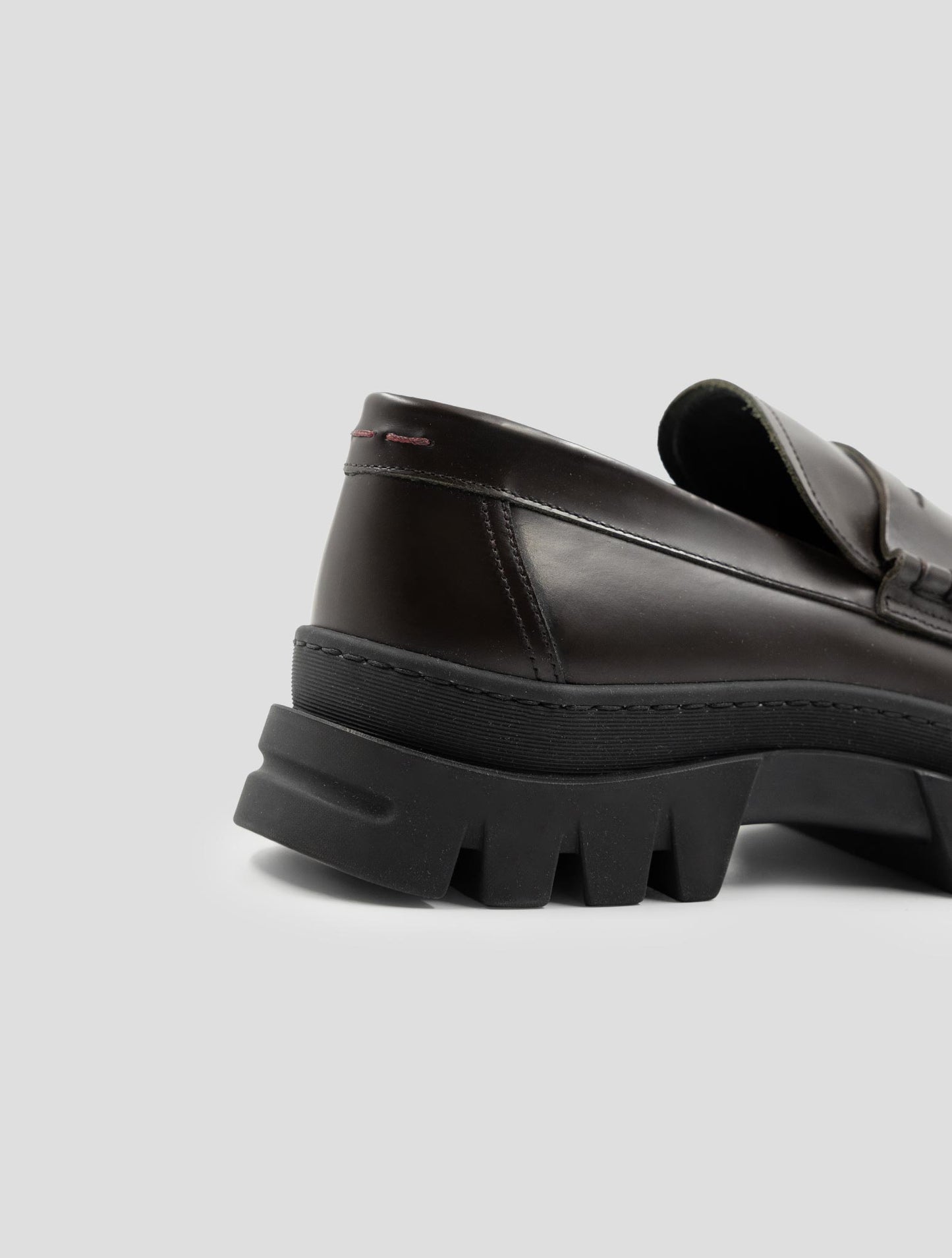 Kiton Brown Leather Loafers