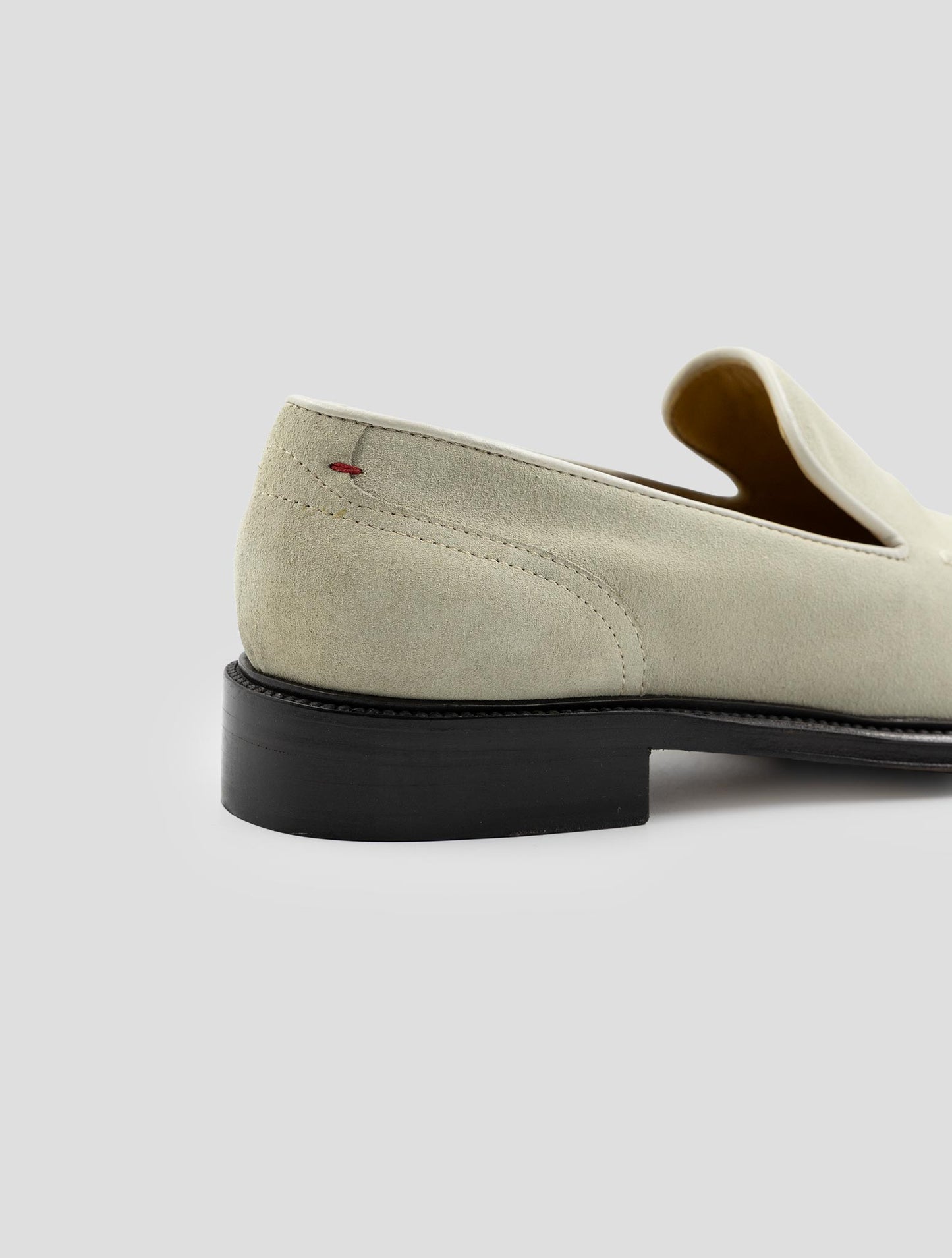 Kiton Beige Leather Suede Loafers