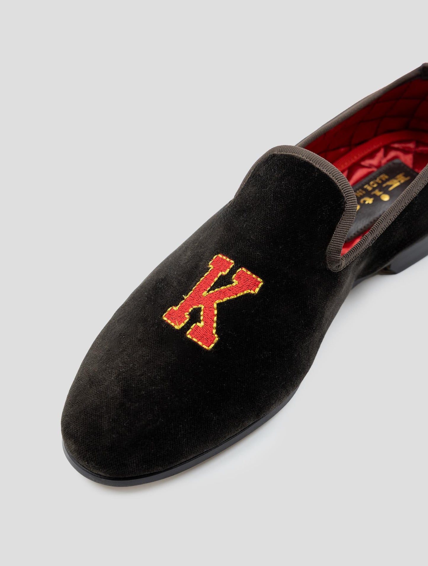 Kiton Brown Cotton Pl Loafers